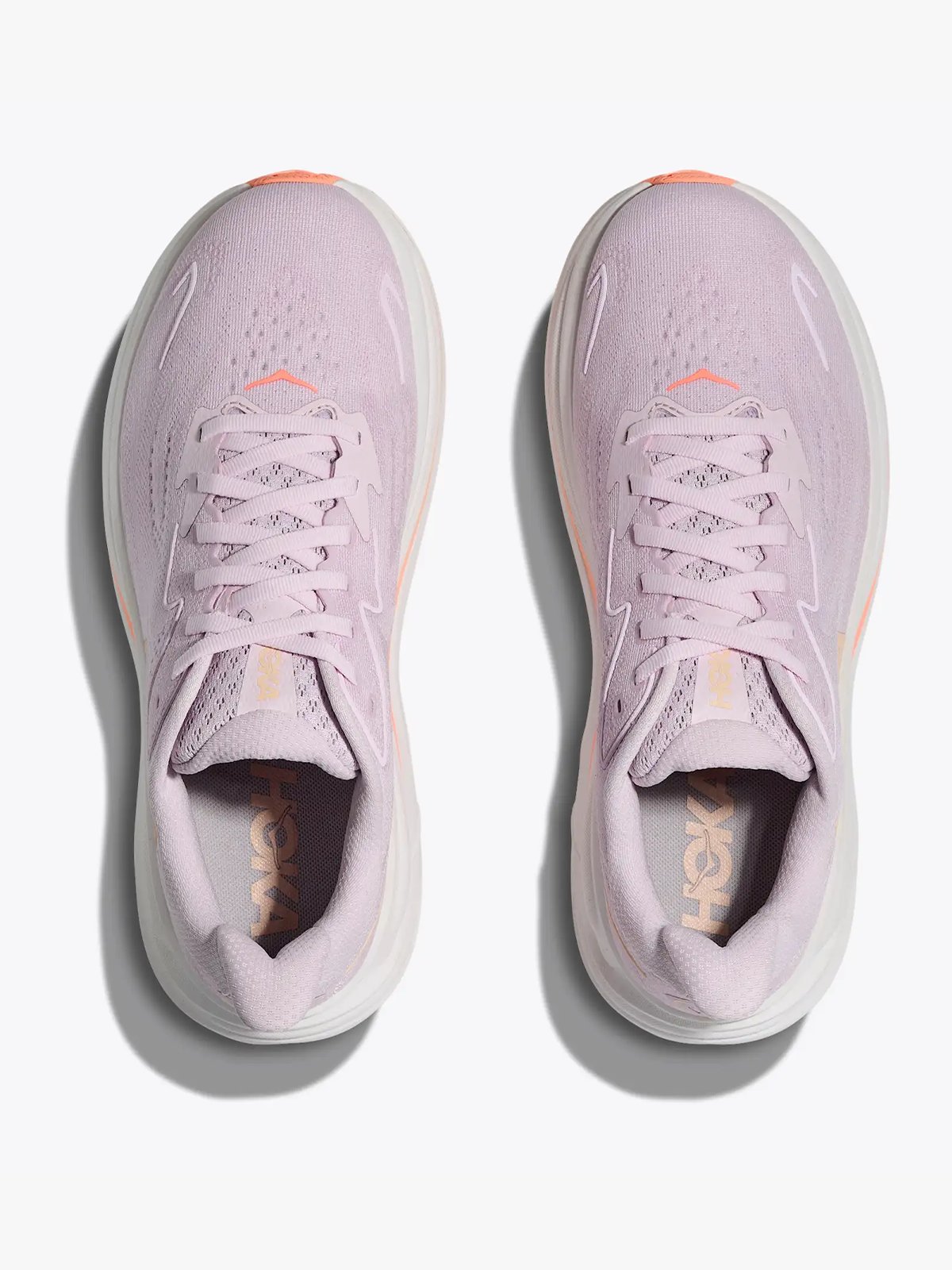 Hoka Clifton 10 Lilac Cream / Tangerine Glow