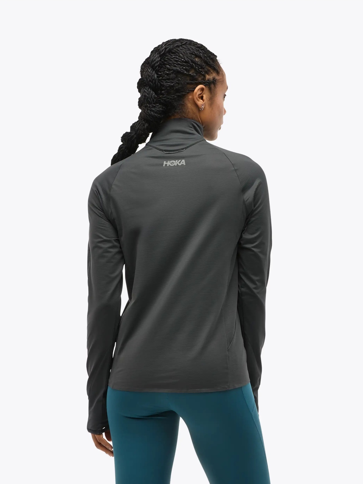 Hoka Glidetech Quarter Zip Black