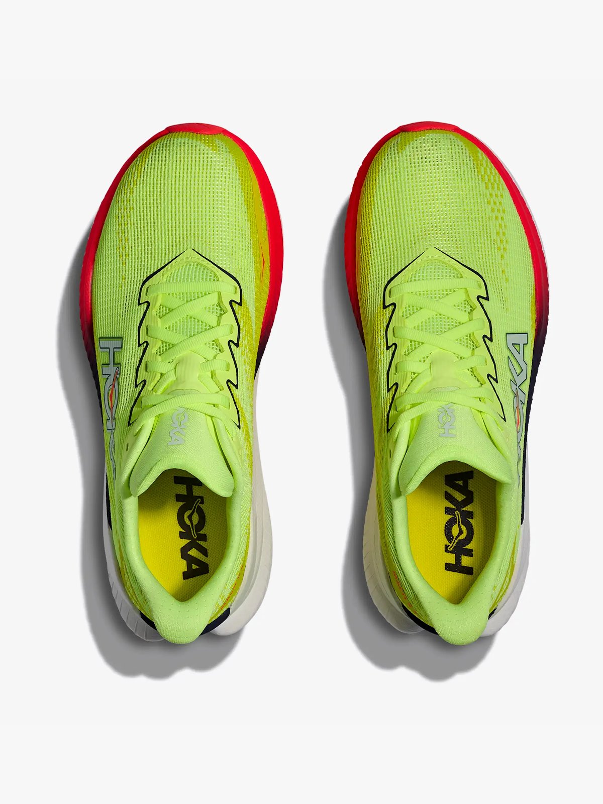 Hoka Mach X 3 Neon Yuzu / Squid Ink