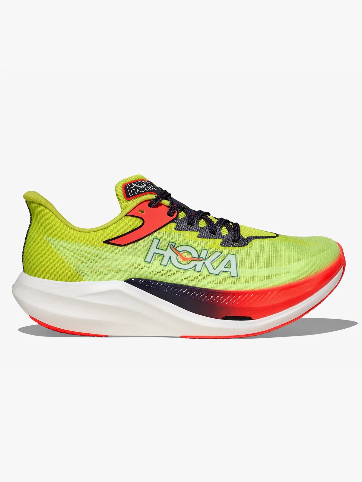 Hoka Rocket X 3 Neon Yuzu / Squid Ink