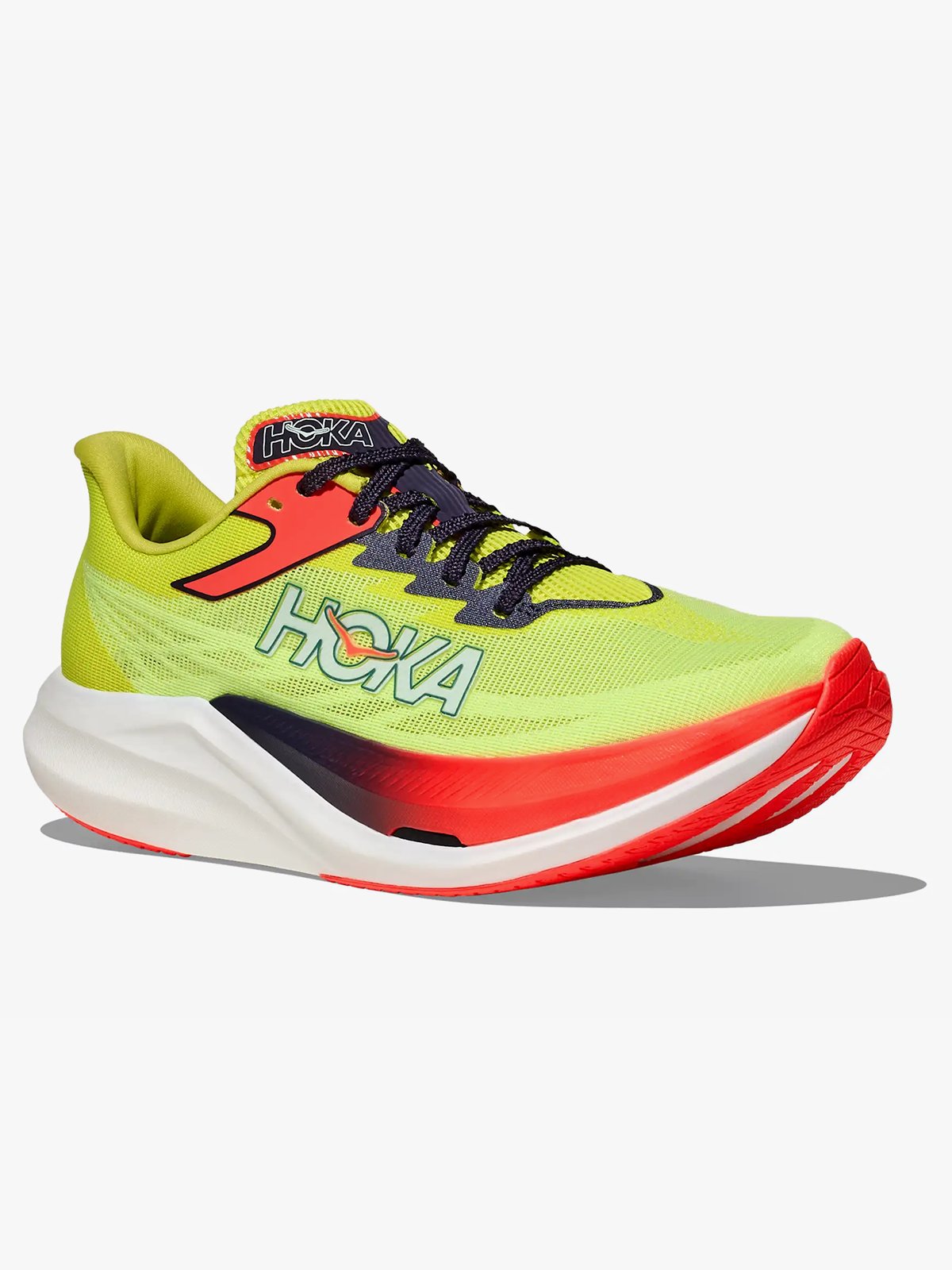 Hoka Rocket X 3 Neon Yuzu / Squid Ink