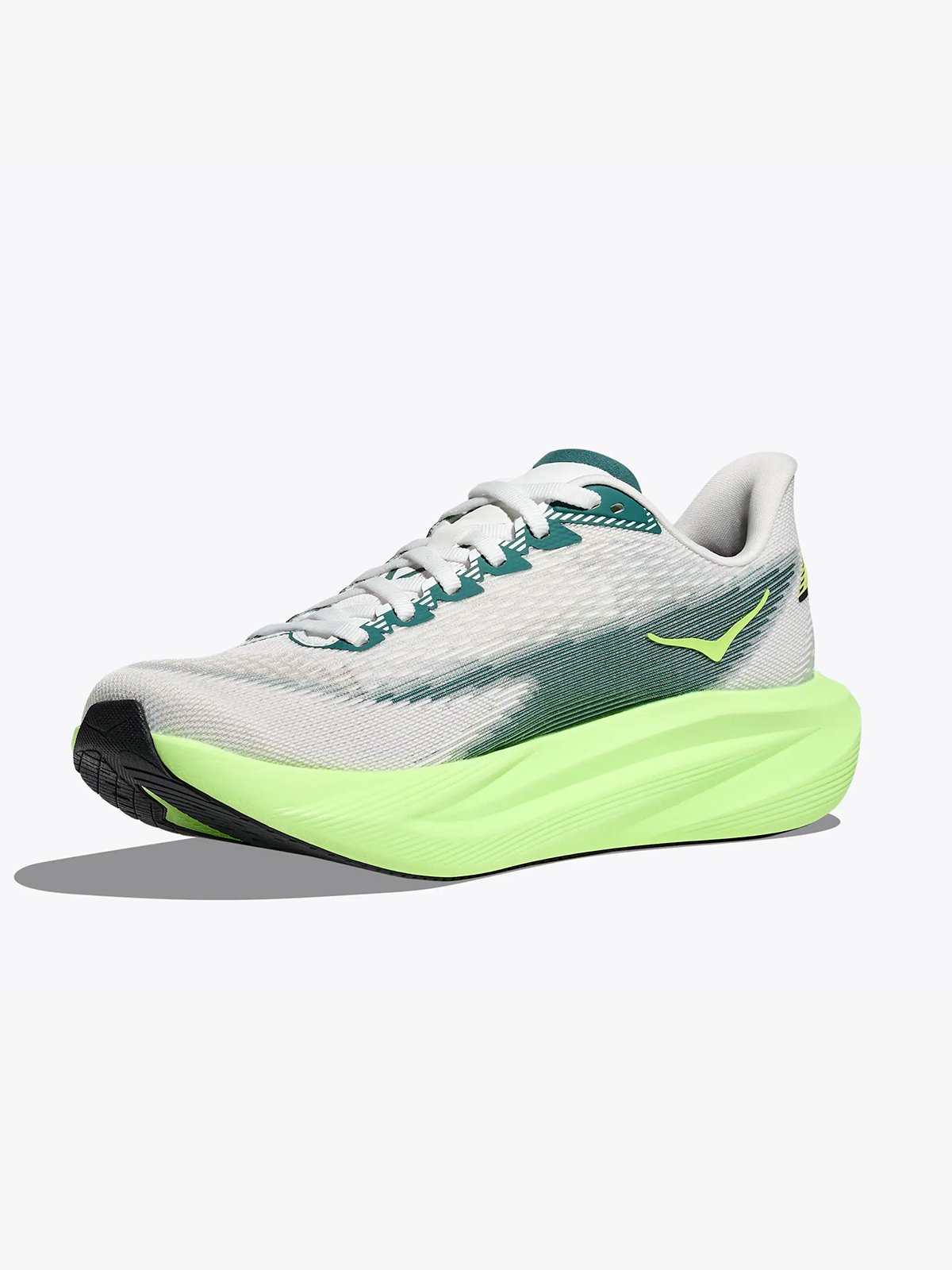Hoka Mach 7 Frost / Neon Yuzu