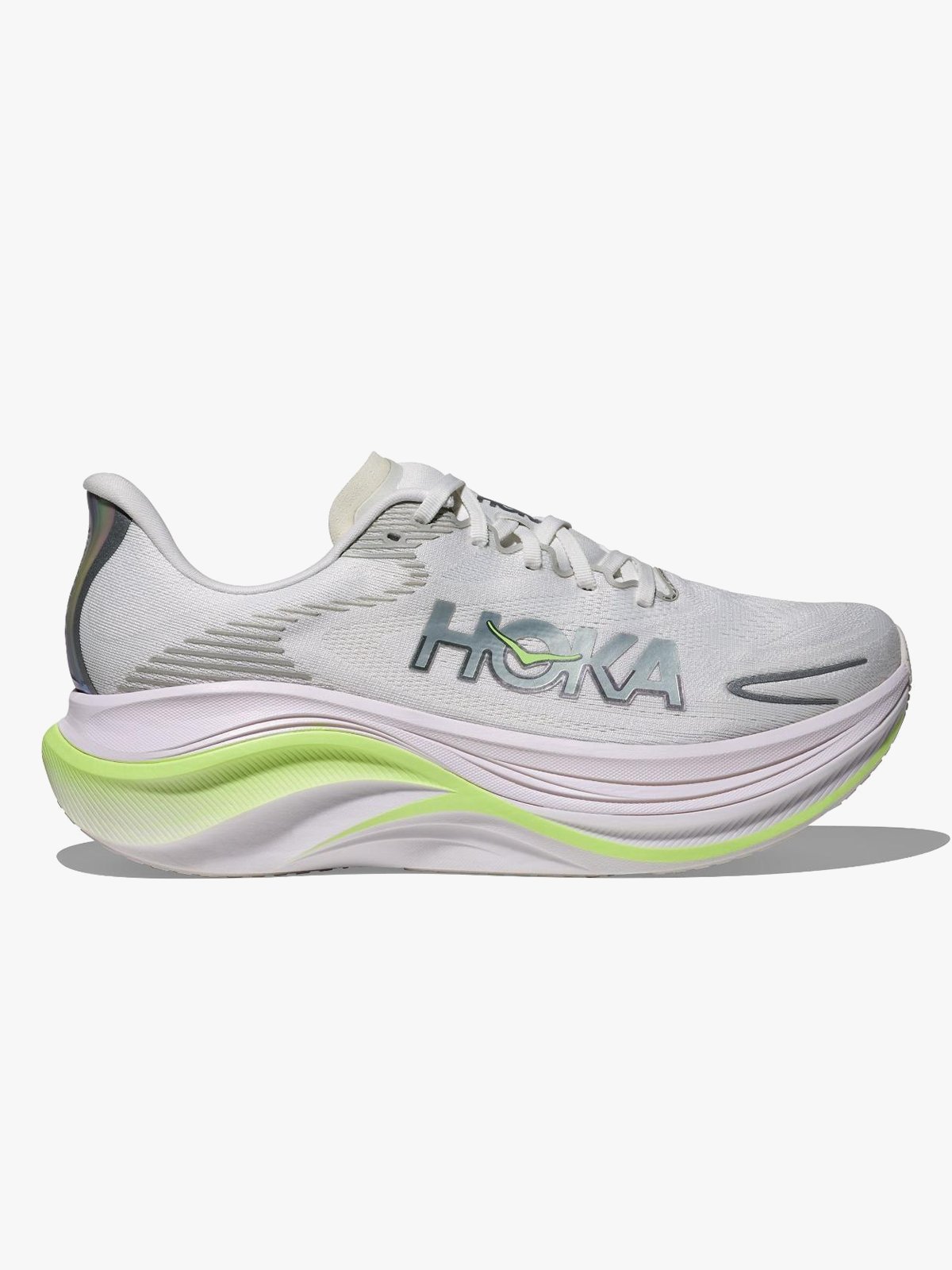 Hoka Skyward X 2 White / Neon Yuzu