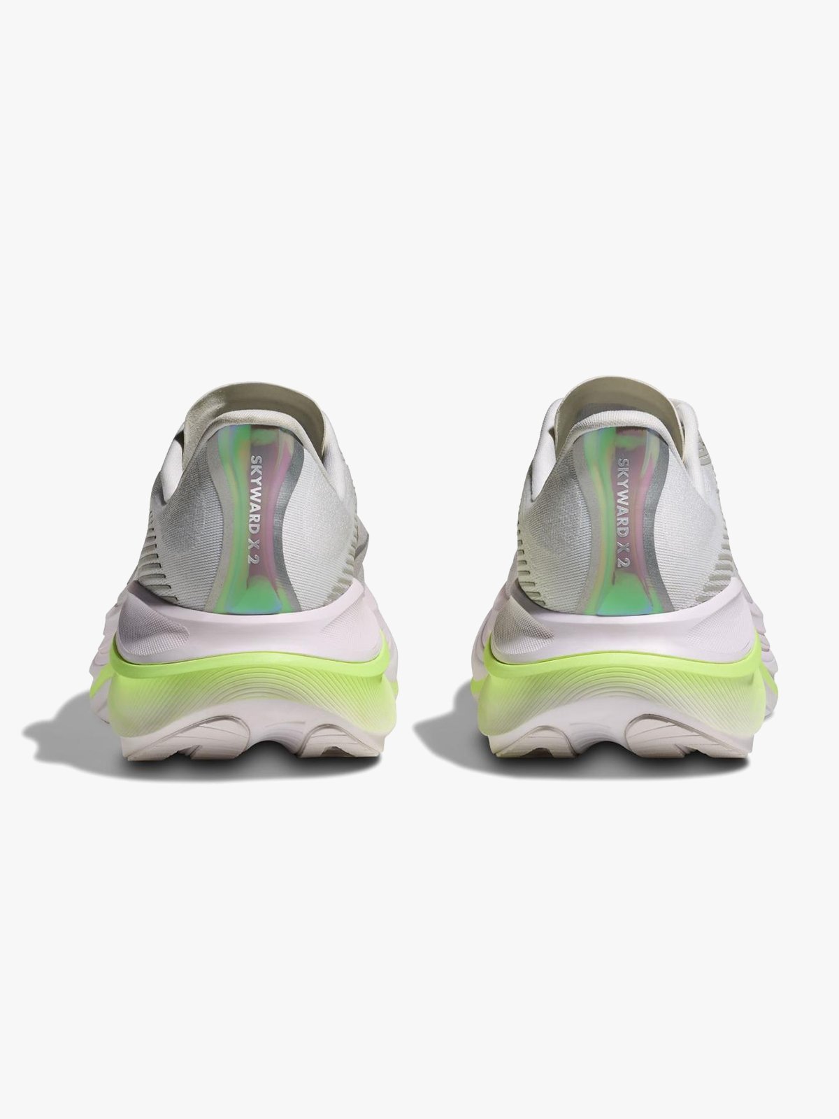 Hoka Skyward X 2 White / Neon Yuzu