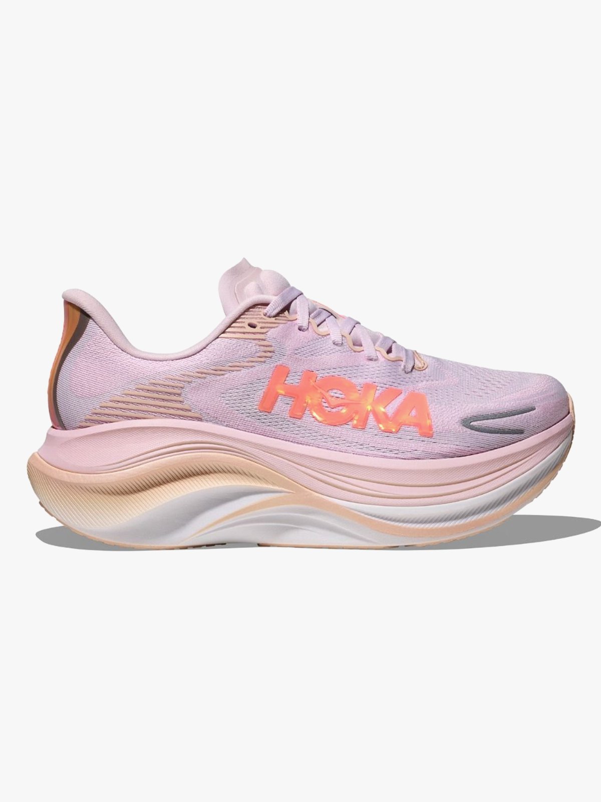 Hoka Skyward X 2 Lilac cream / Tangerine Glow