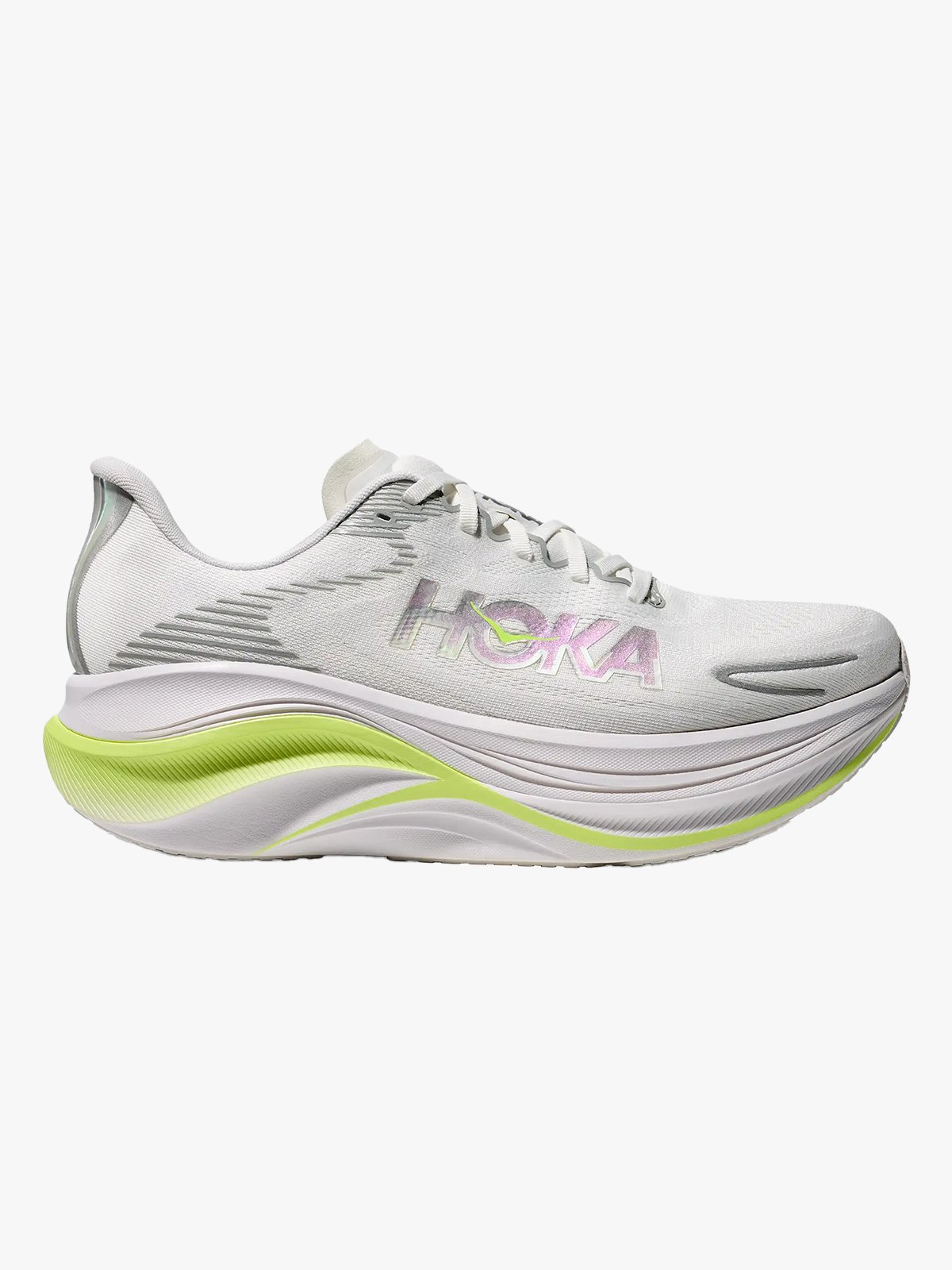 Hoka Skyward X 2 White / Neon Yuzu
