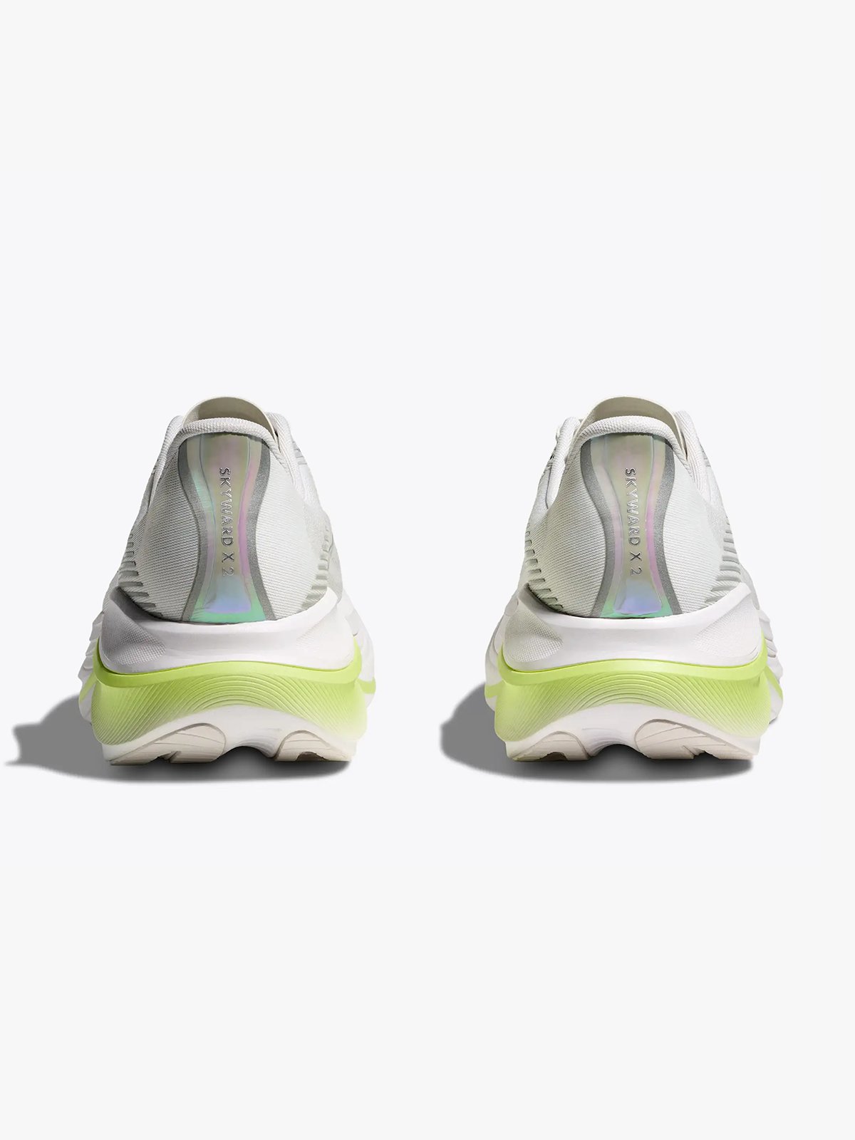 Hoka Skyward X 2 White / Neon Yuzu