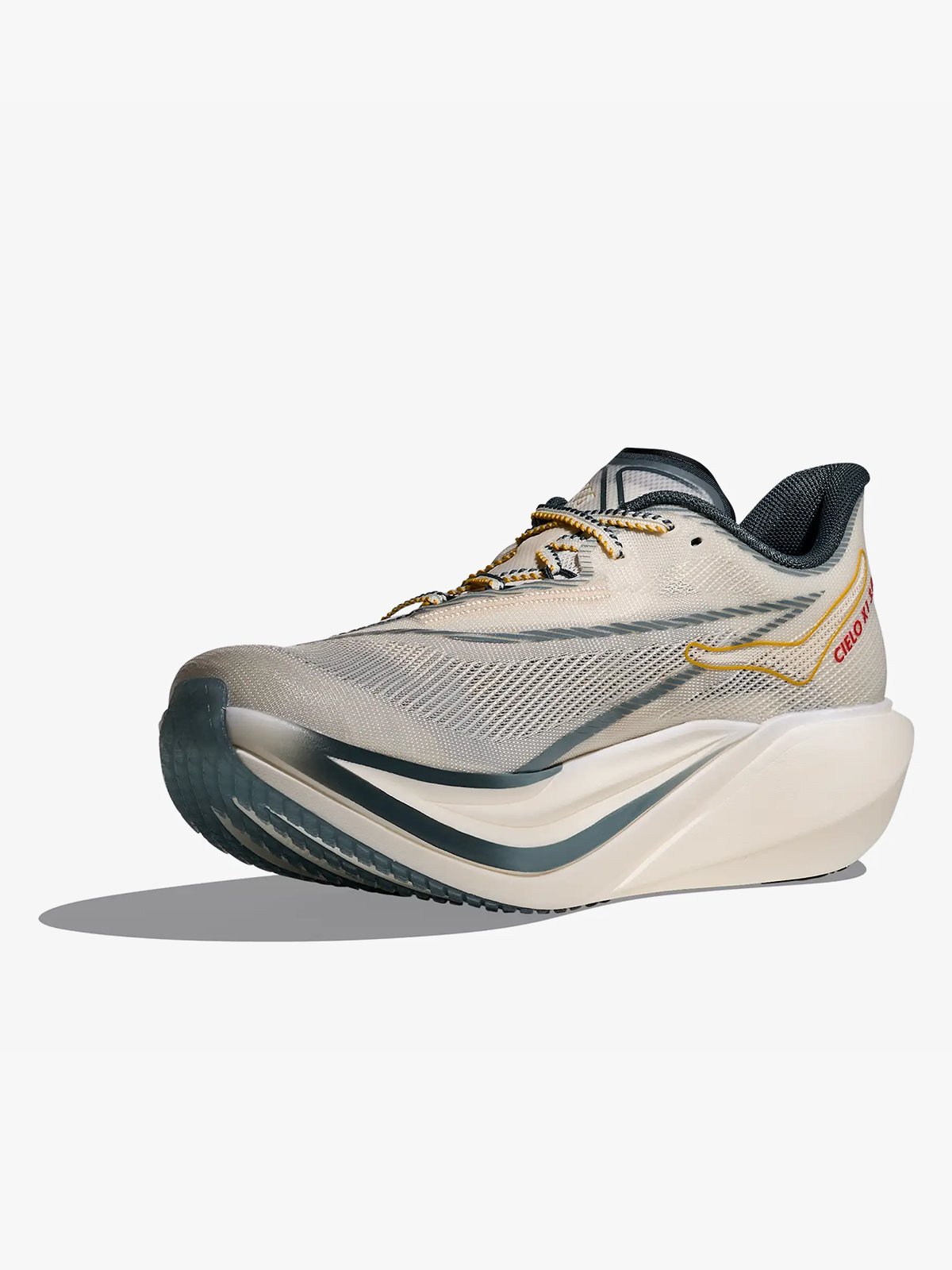Hoka Cielo X1 3.0 Alabaster / ellow Gold