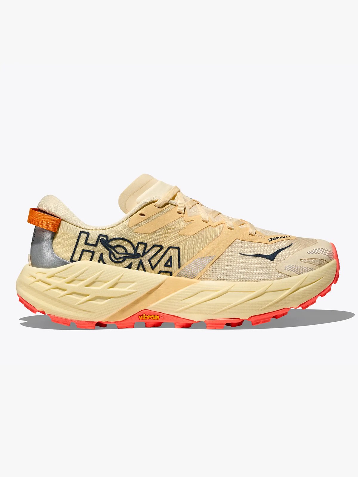 Hoka Speedgoat 7 Vintage Yellow / Neon Flame