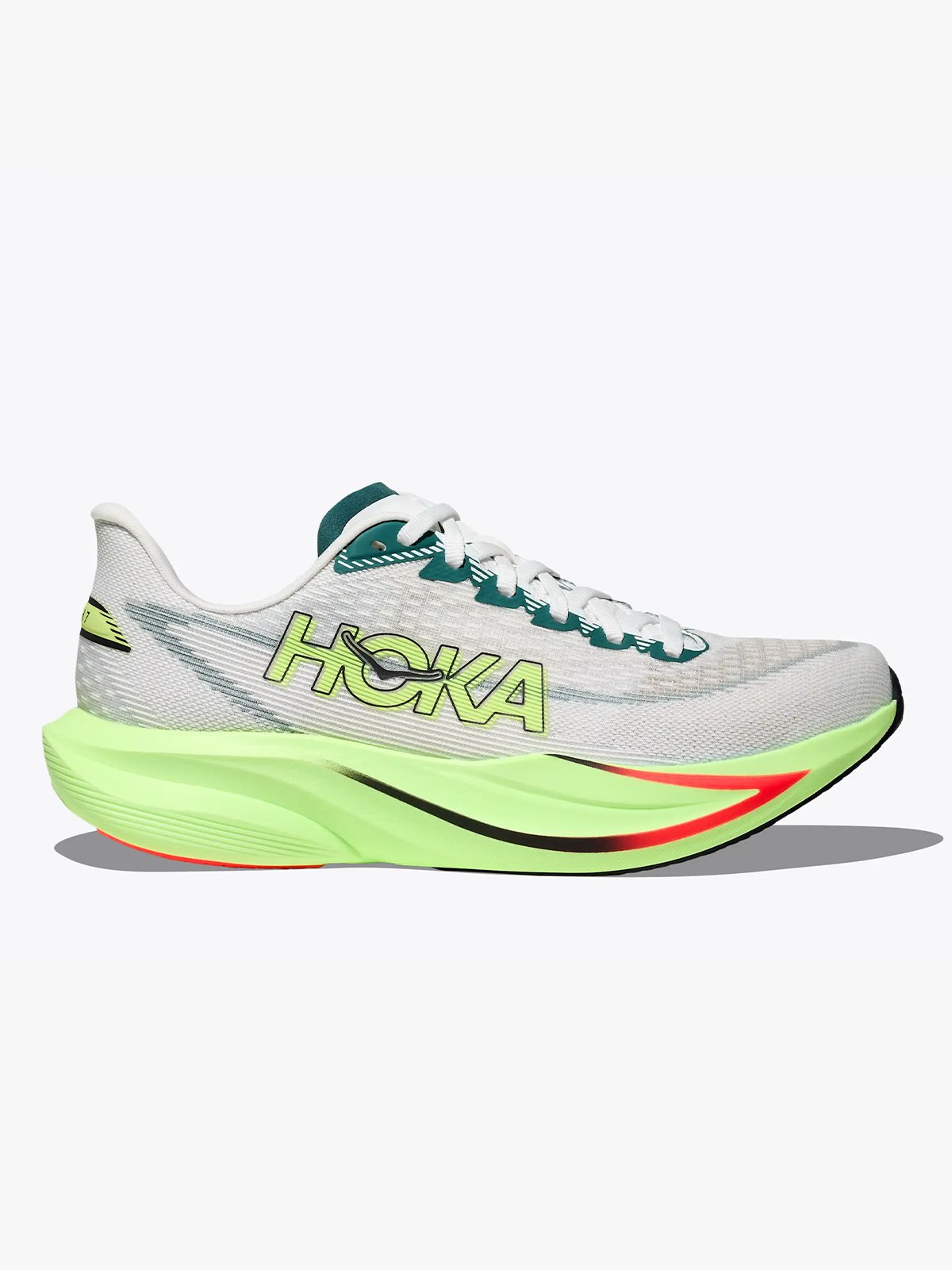 Hoka Mach 7 Frost / Neon Yuzu