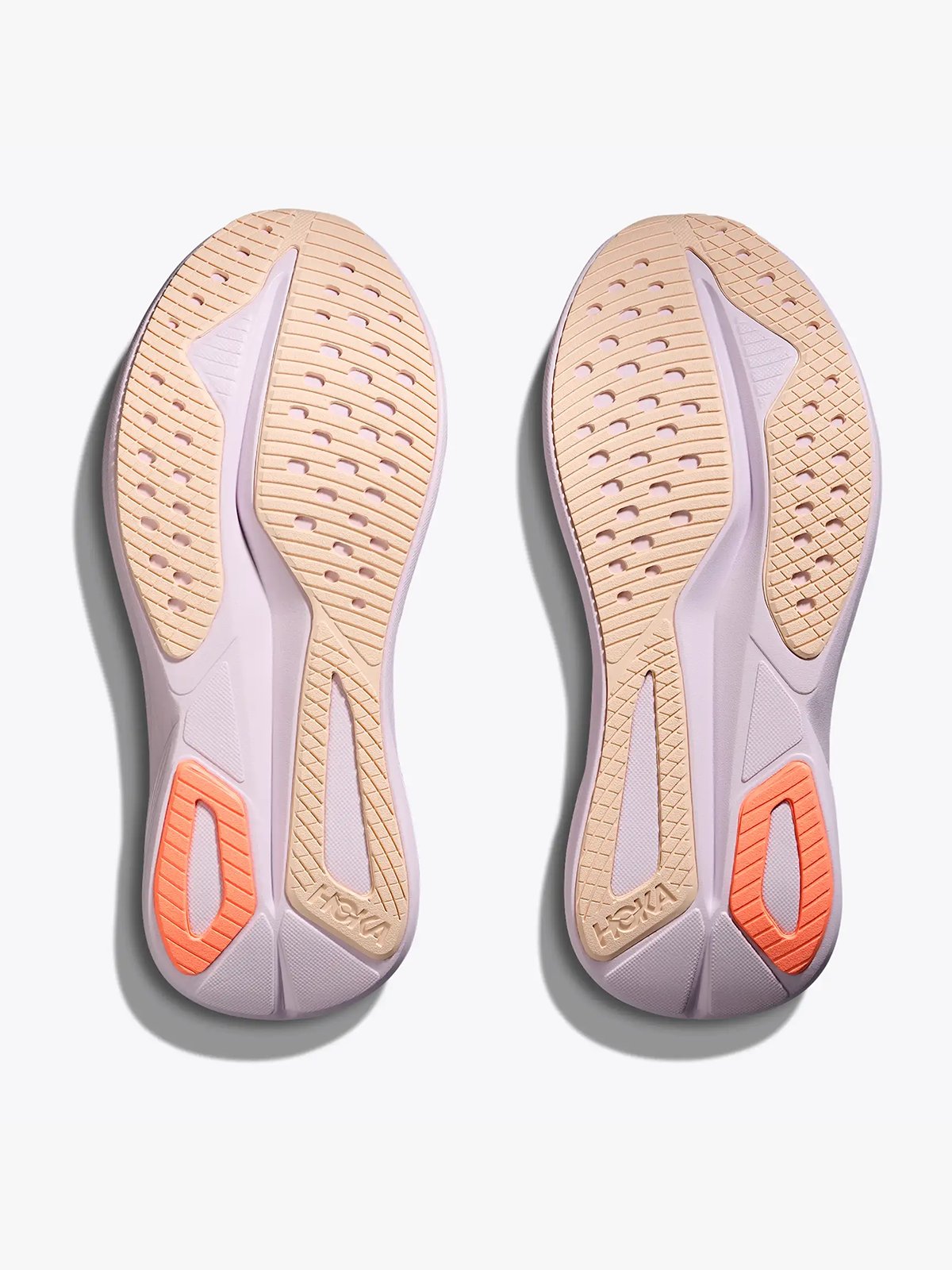 Hoka Mach 7 Lilac Cream / Tangerine Glow