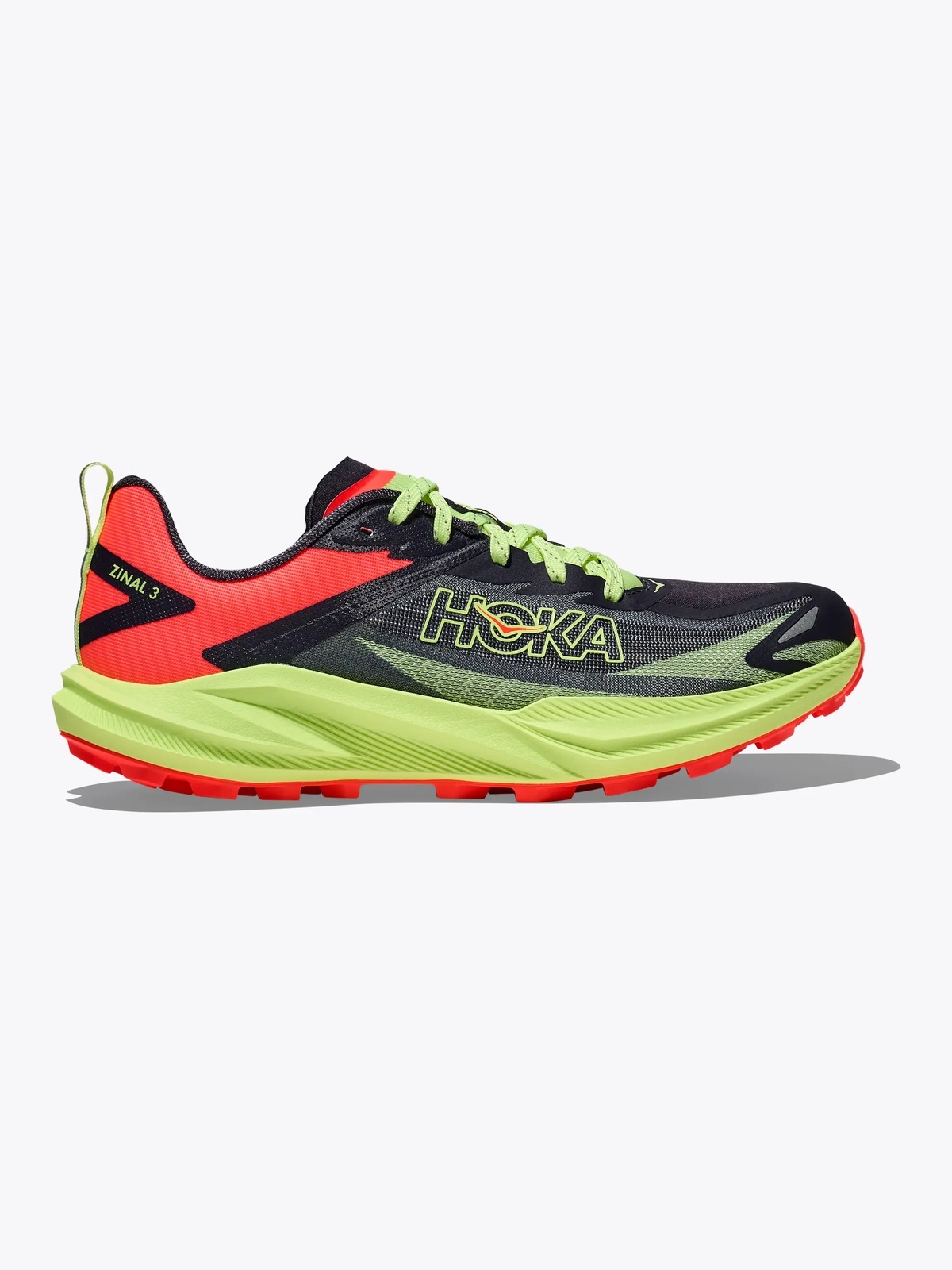 Hoka Zinal 3 Squid Ink / Neon Yuzu