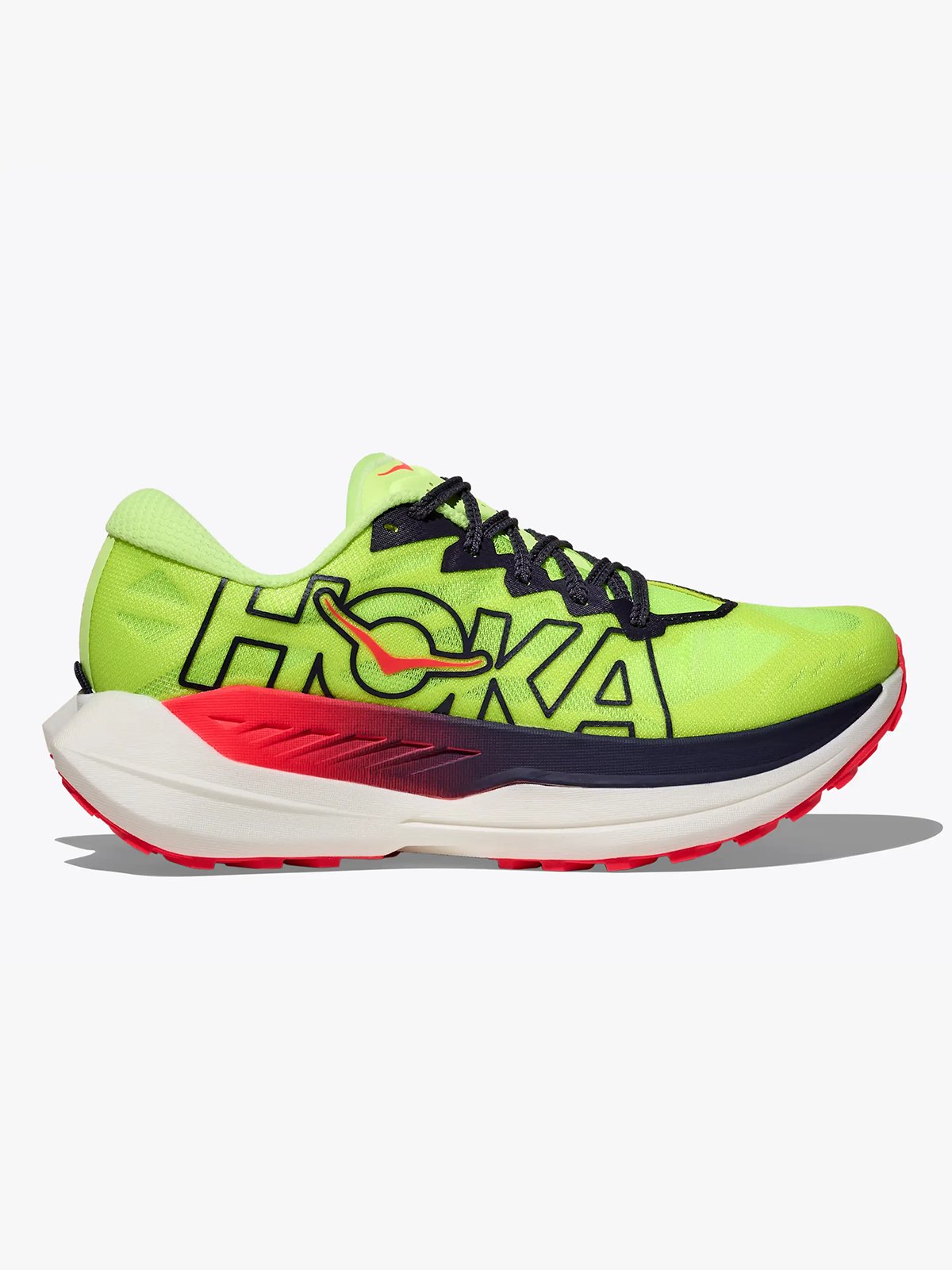 Hoka Rocket X Trail Neon Yuzu / Neon Flame