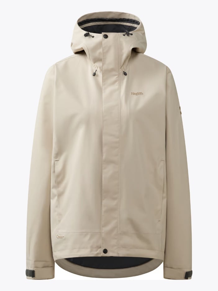 Haglöfs Breeze Proof Jacket Women Chalk Beige
