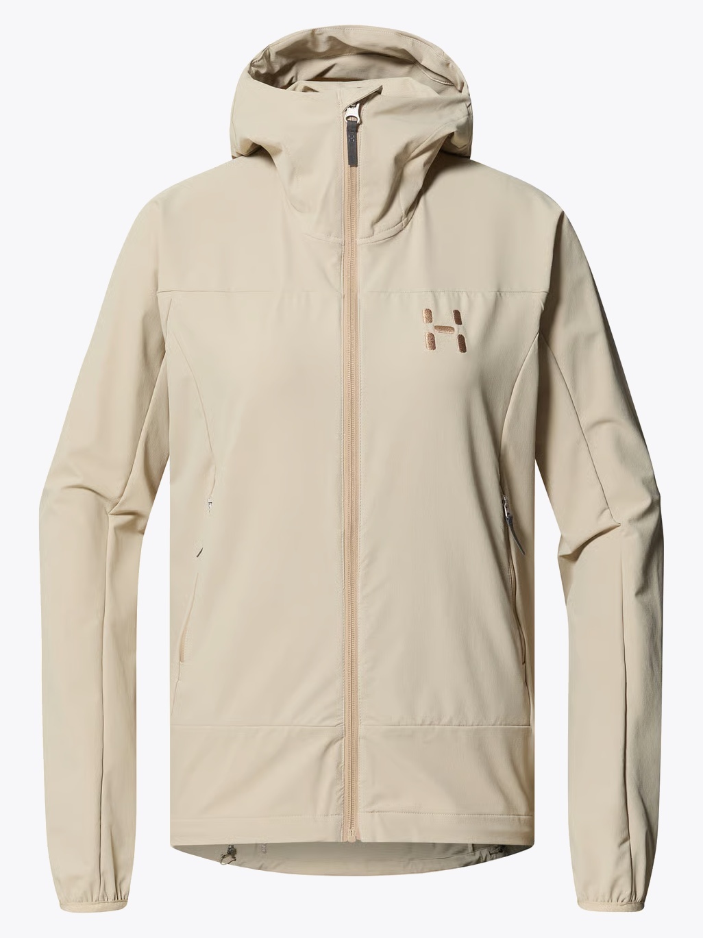 Haglöfs Rosson Softshell Hood Women Chalk Beige
