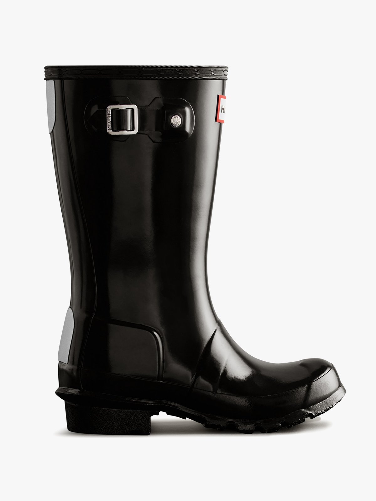 Hunter Junior Originals Gloss Boot Black