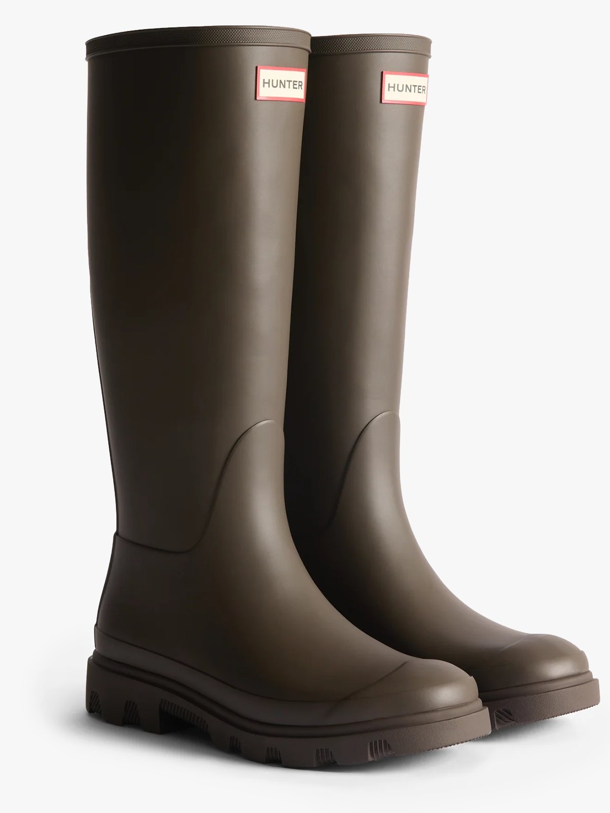 Hunter Downpour Tall Boot Chocolate Brown