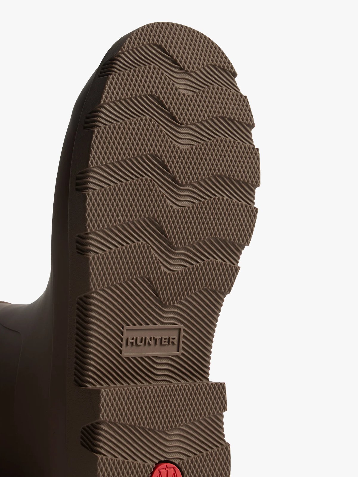 Hunter Unisex Downpour Short Boot Chocolate Brown
