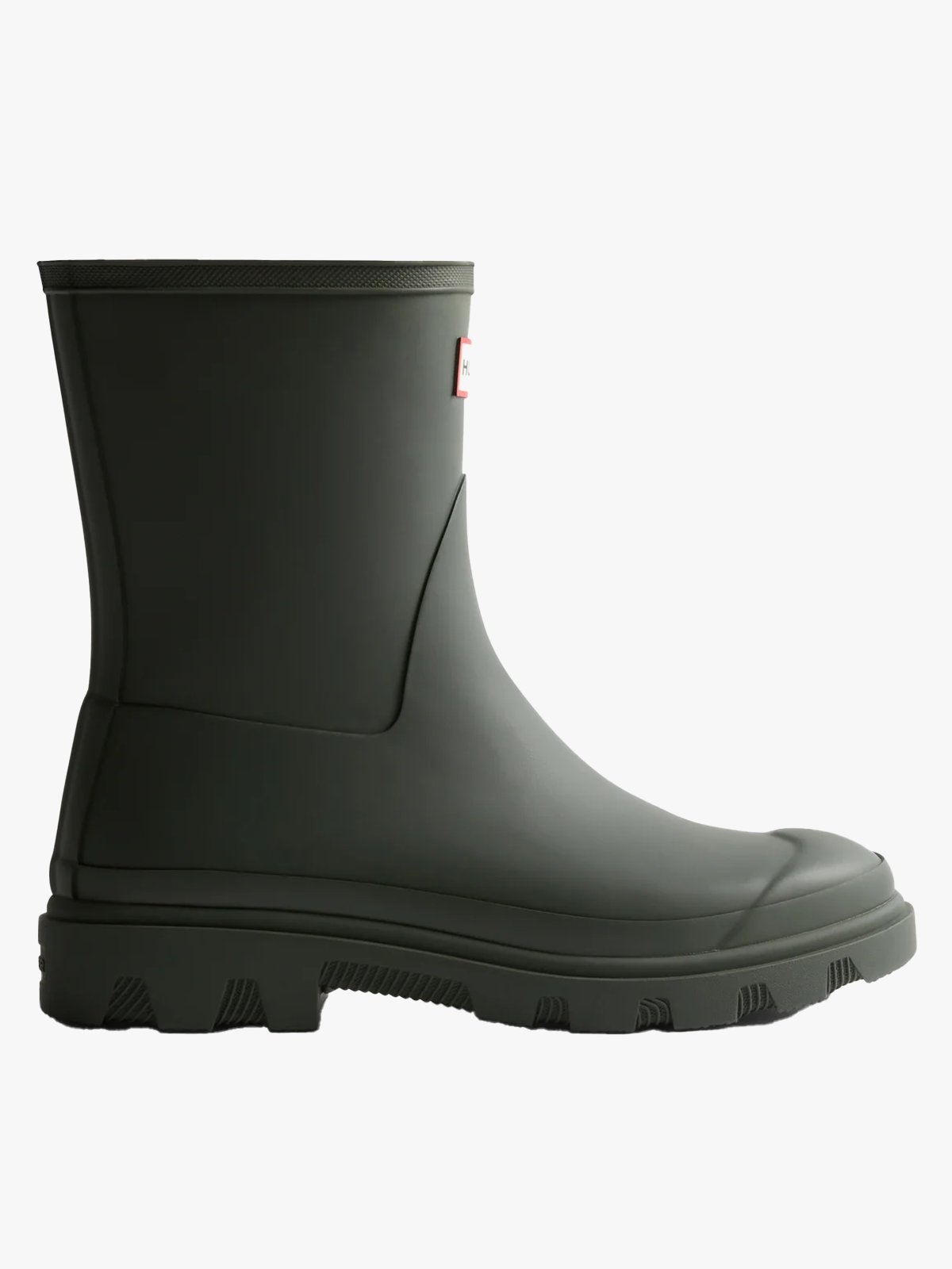 Hunter Unisex Downpour Short Boot Dark Olive