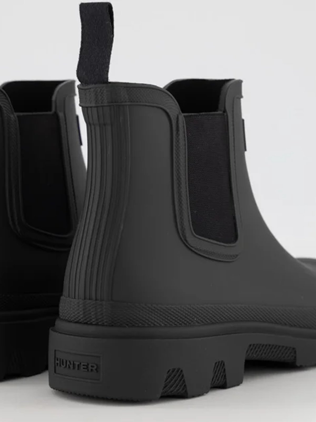 Hunter Unisex Downpour Chelsea Black