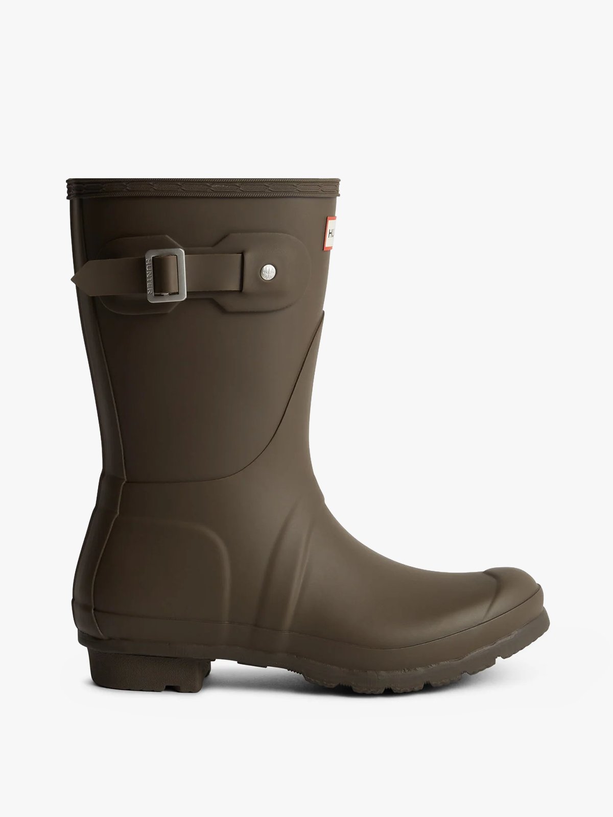Hunter Womens Original Short Boot Chocolate Brown
