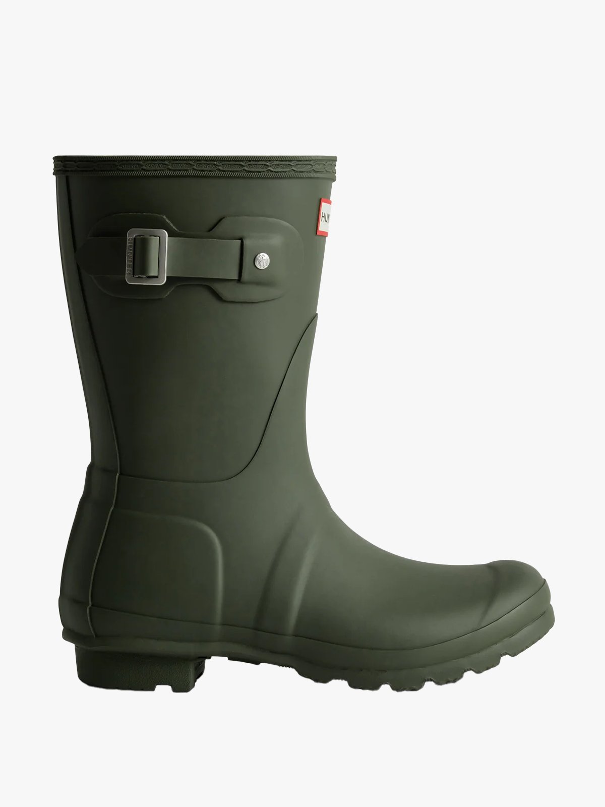 Hunter Womens Original Short Boot Dark Olive