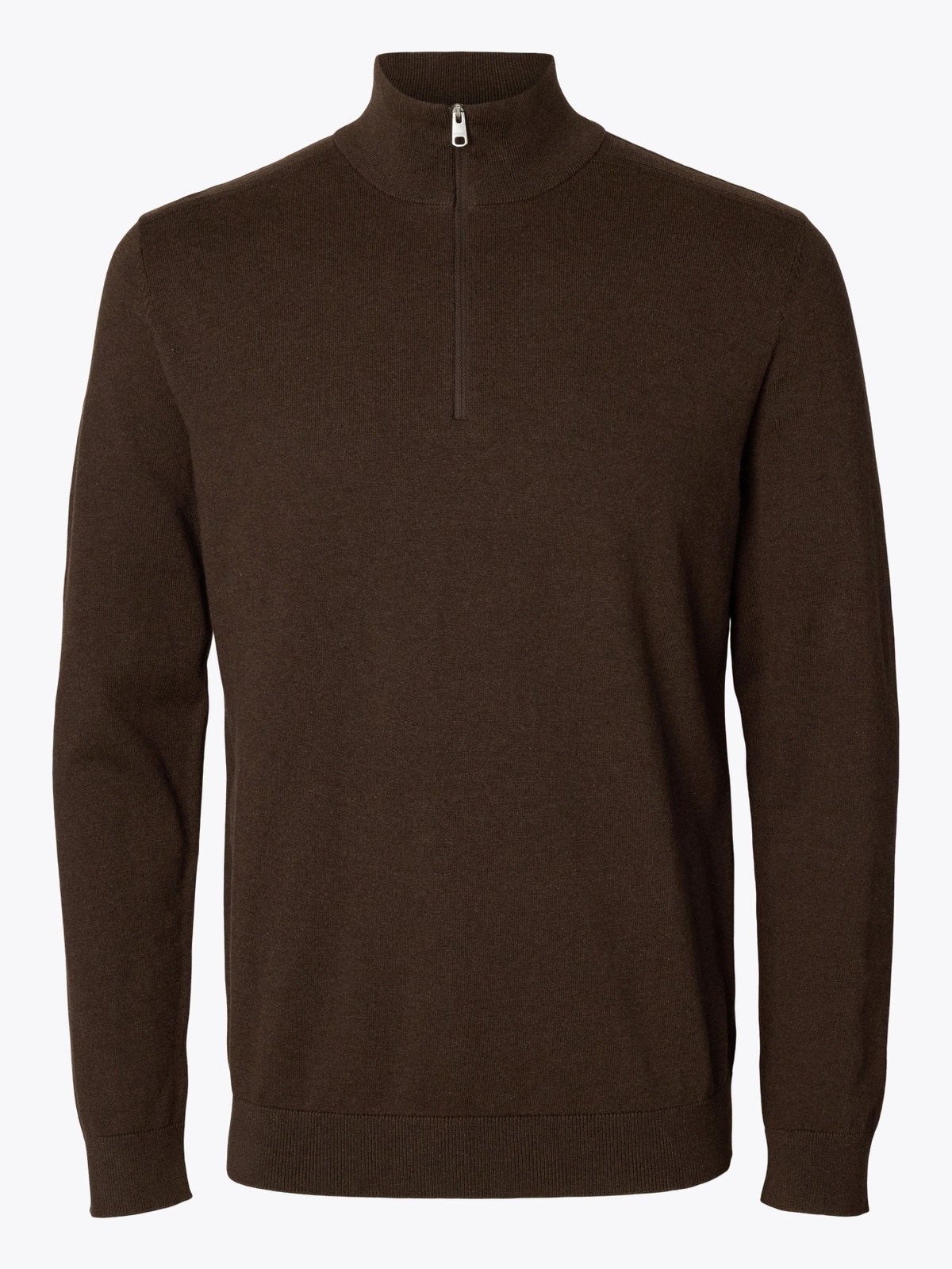 Selected Homme Selected Homme Berg Half Zip Cardigan Delicioso Melange