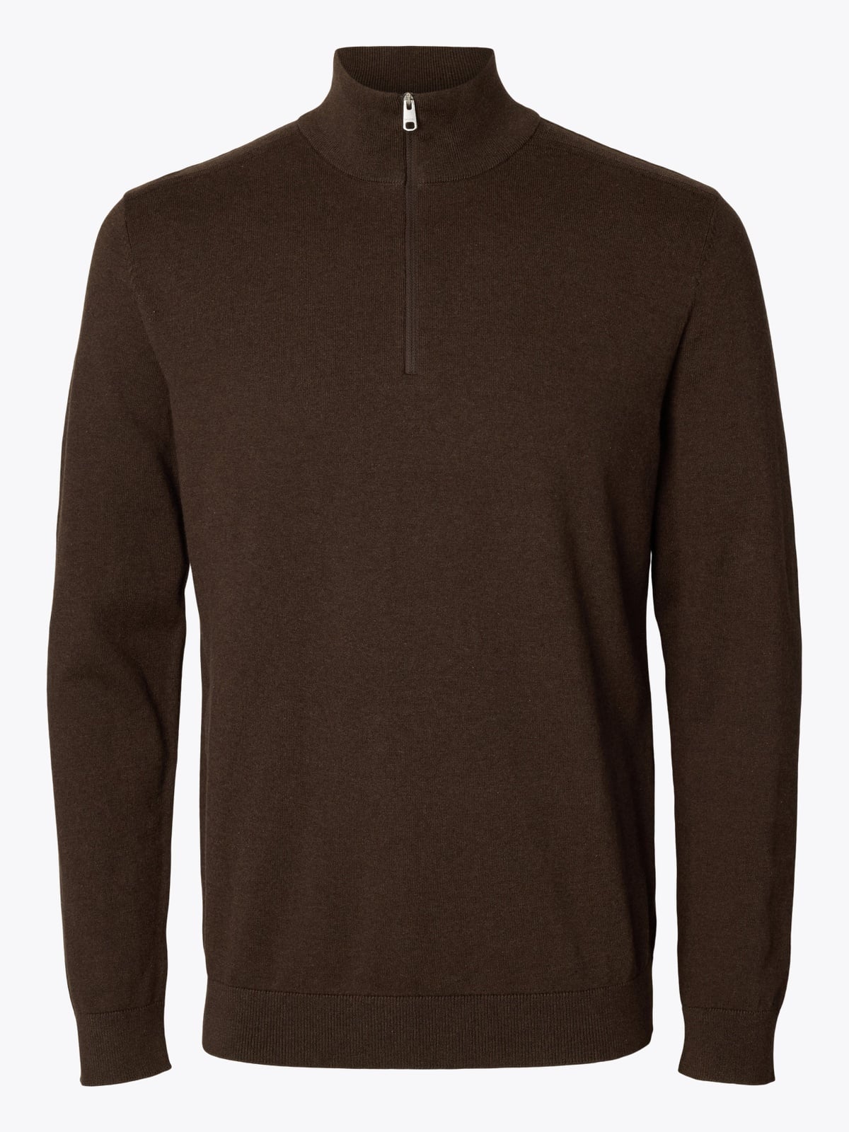 Selected Homme Selected Homme Berg Half Zip Cardigan Delicioso Melange