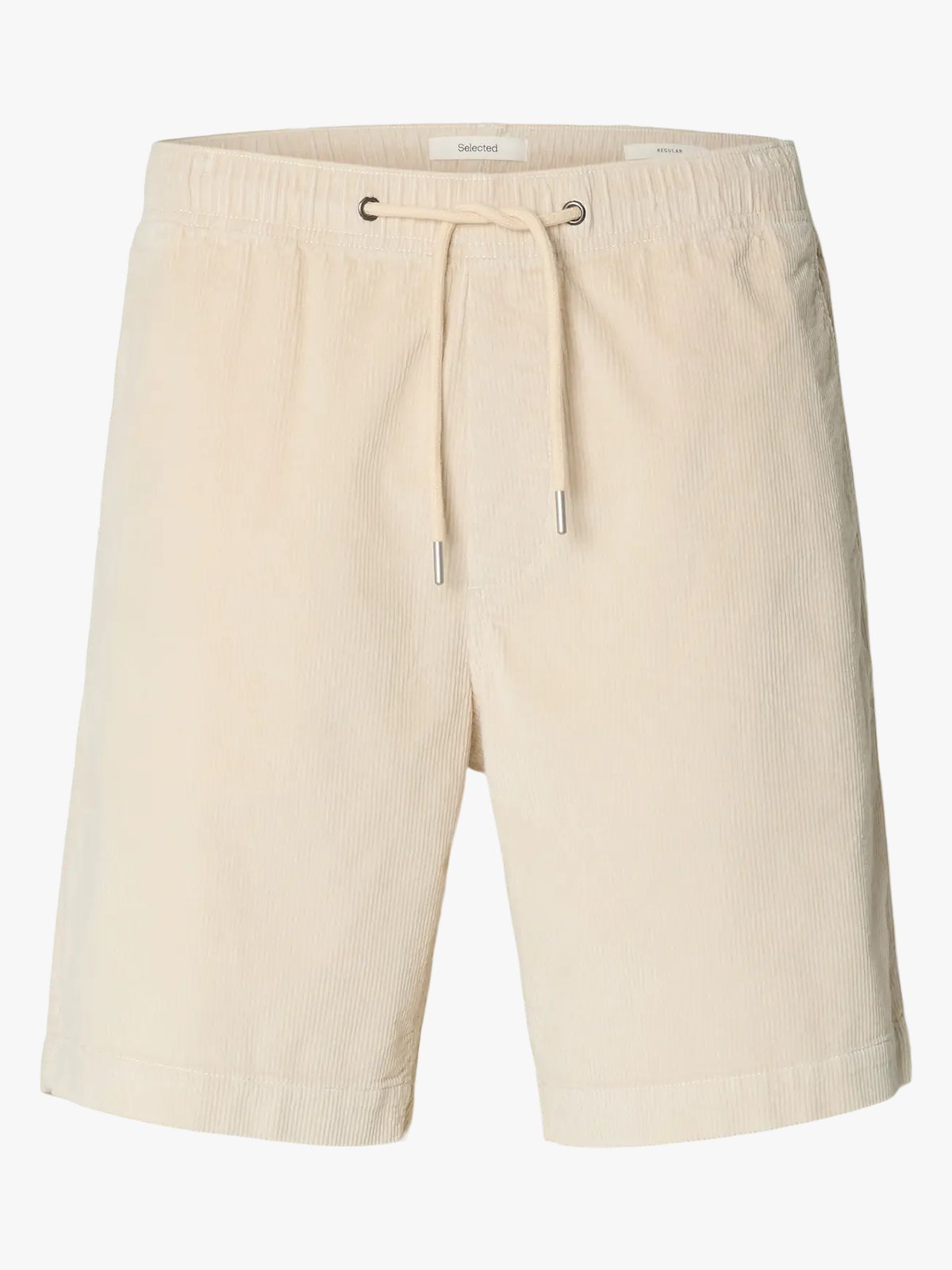 Selected Homme Regular Jace Corduroy Shorts Fog