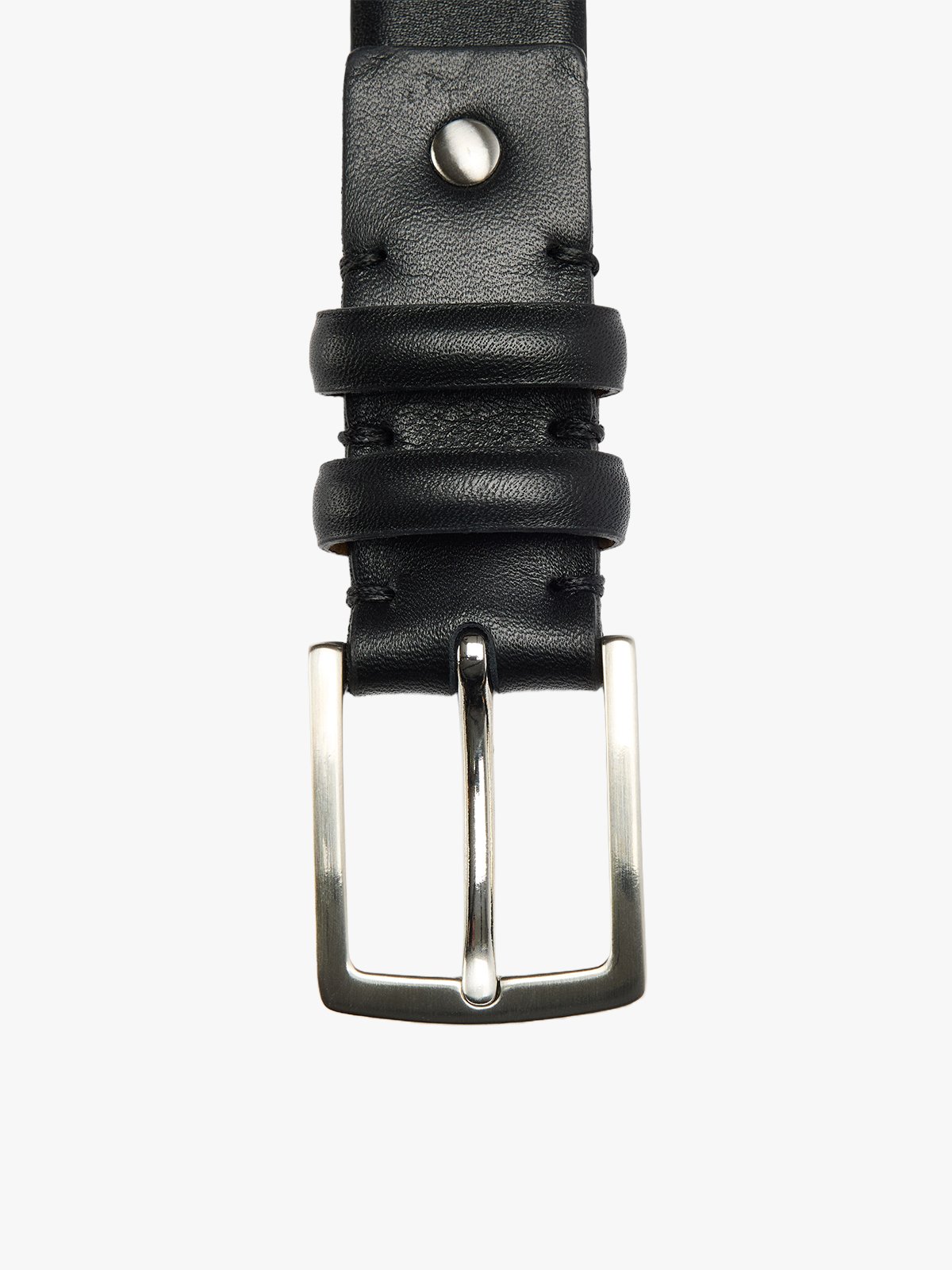 Selected Homme Carl Classic Leather Belt Black