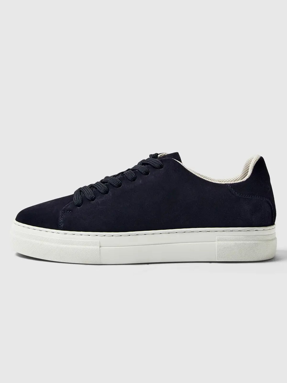 Selected Homme David Chunky Suede Sneaker Dark Navy