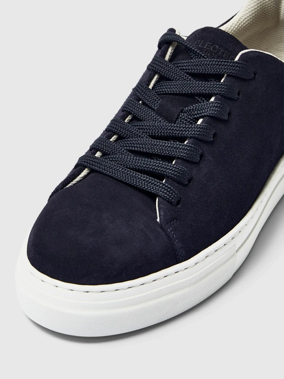 Selected Homme David Chunky Suede Sneaker Dark Navy