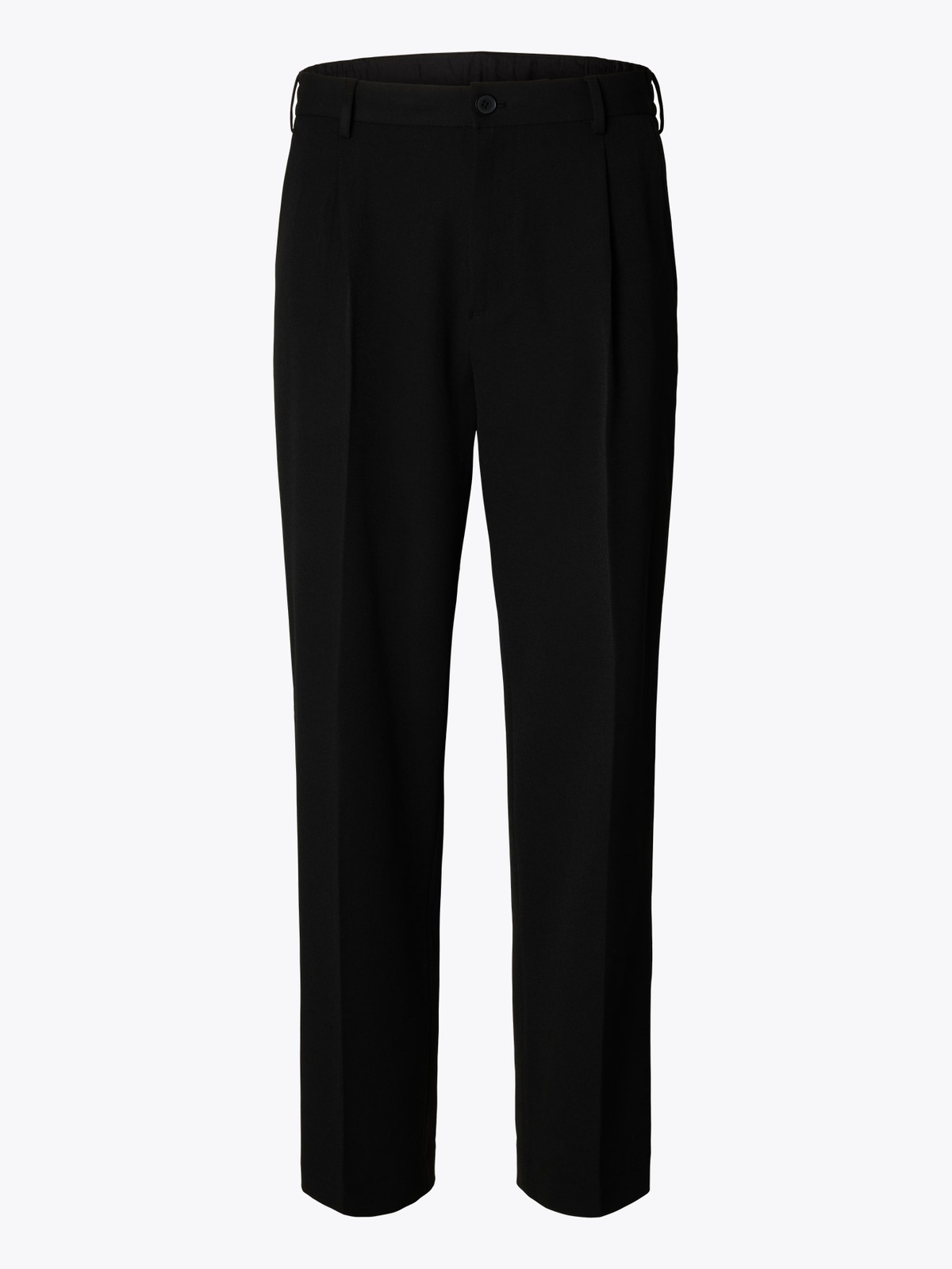 Selected Homme Loose Finn Flex Pants Black