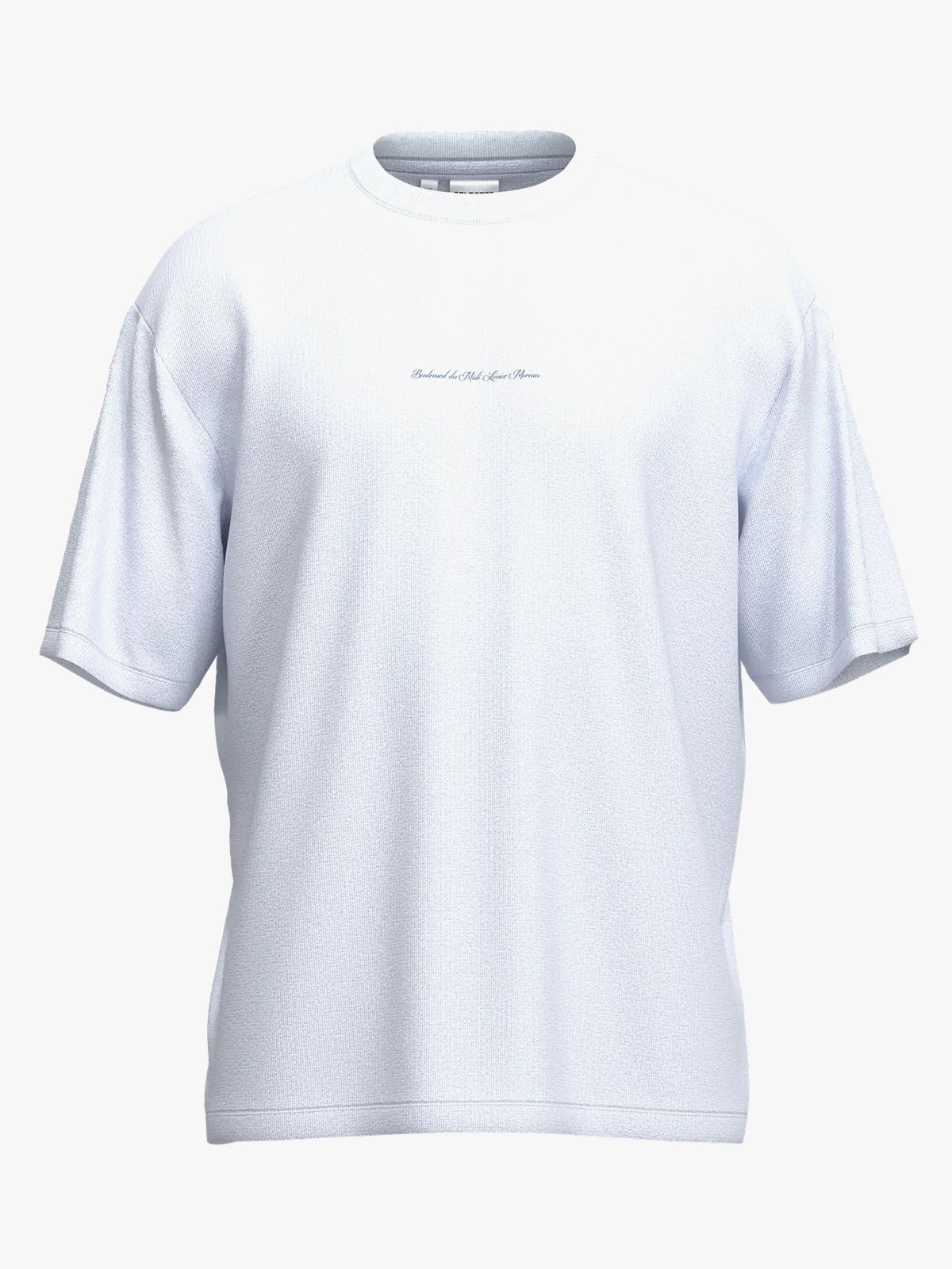 Selected Homme Loose Oscar Graphic Short Sleeve O-Neck Tee Bright White
