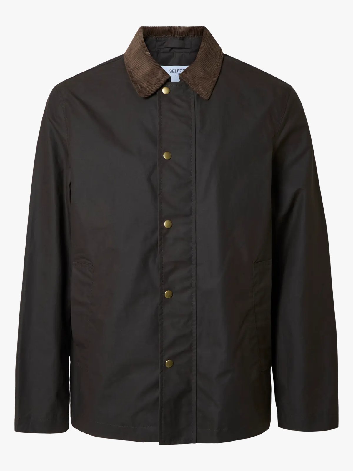 Selected Homme Walter Waxed Cotton 2.0 Jacket Delicioso