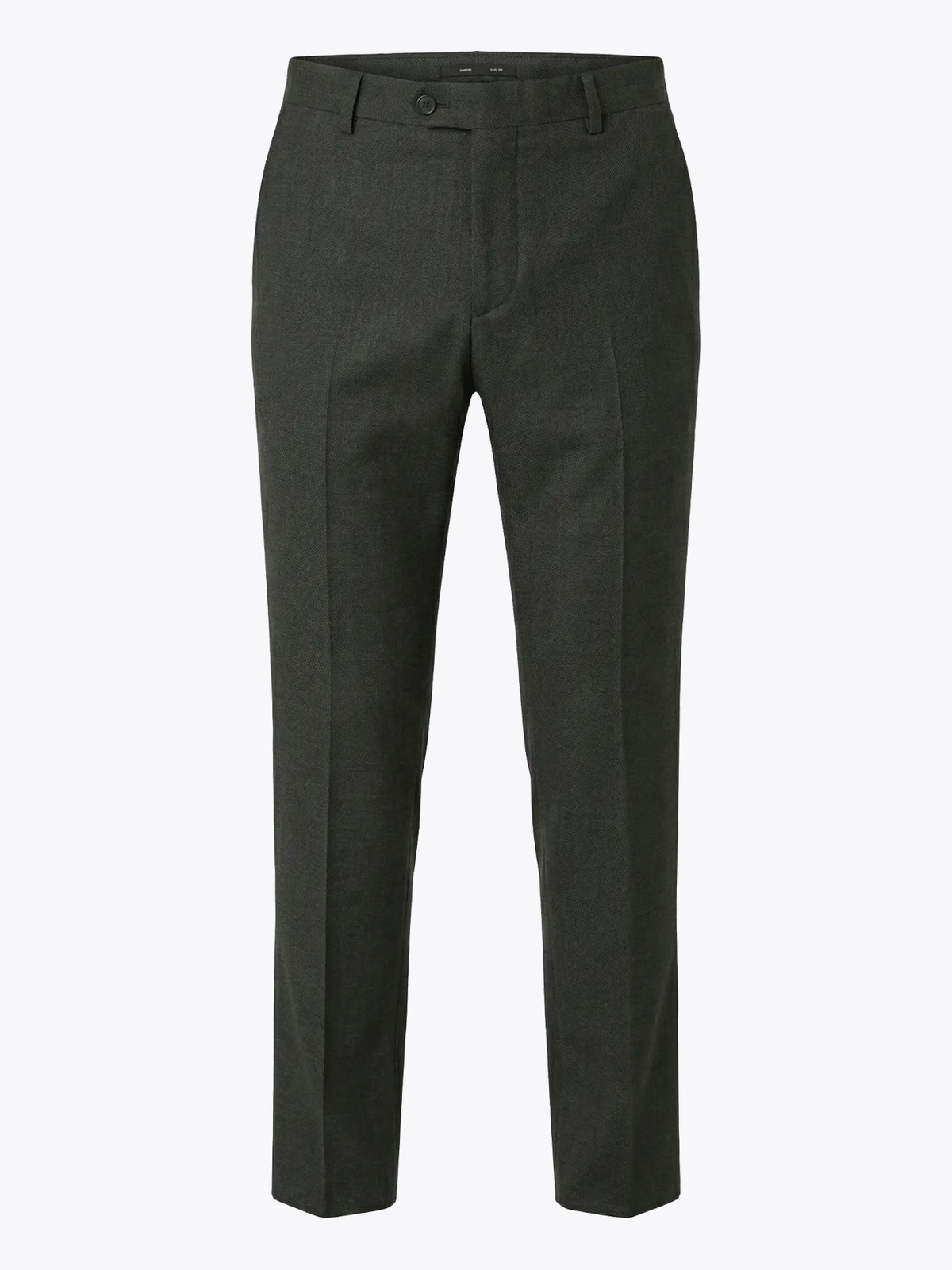 Selected Homme Slim Theo Wool Blend Trousers Flex Grønn