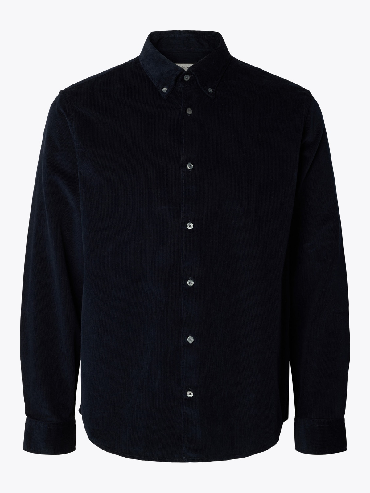 Selected Homme Reg Danni Cord BD Longsleeve Shirt Sky Captain
