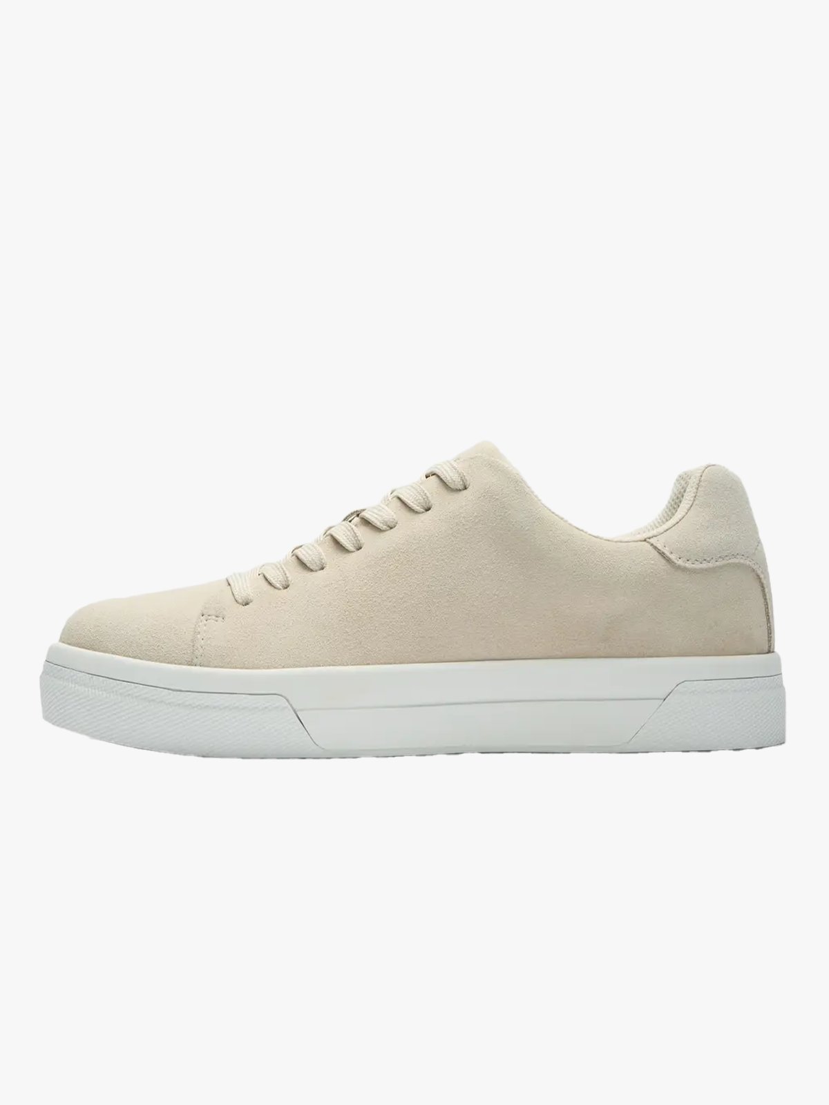 Selected Homme David Chunky Suede Sneaker 2.0 White