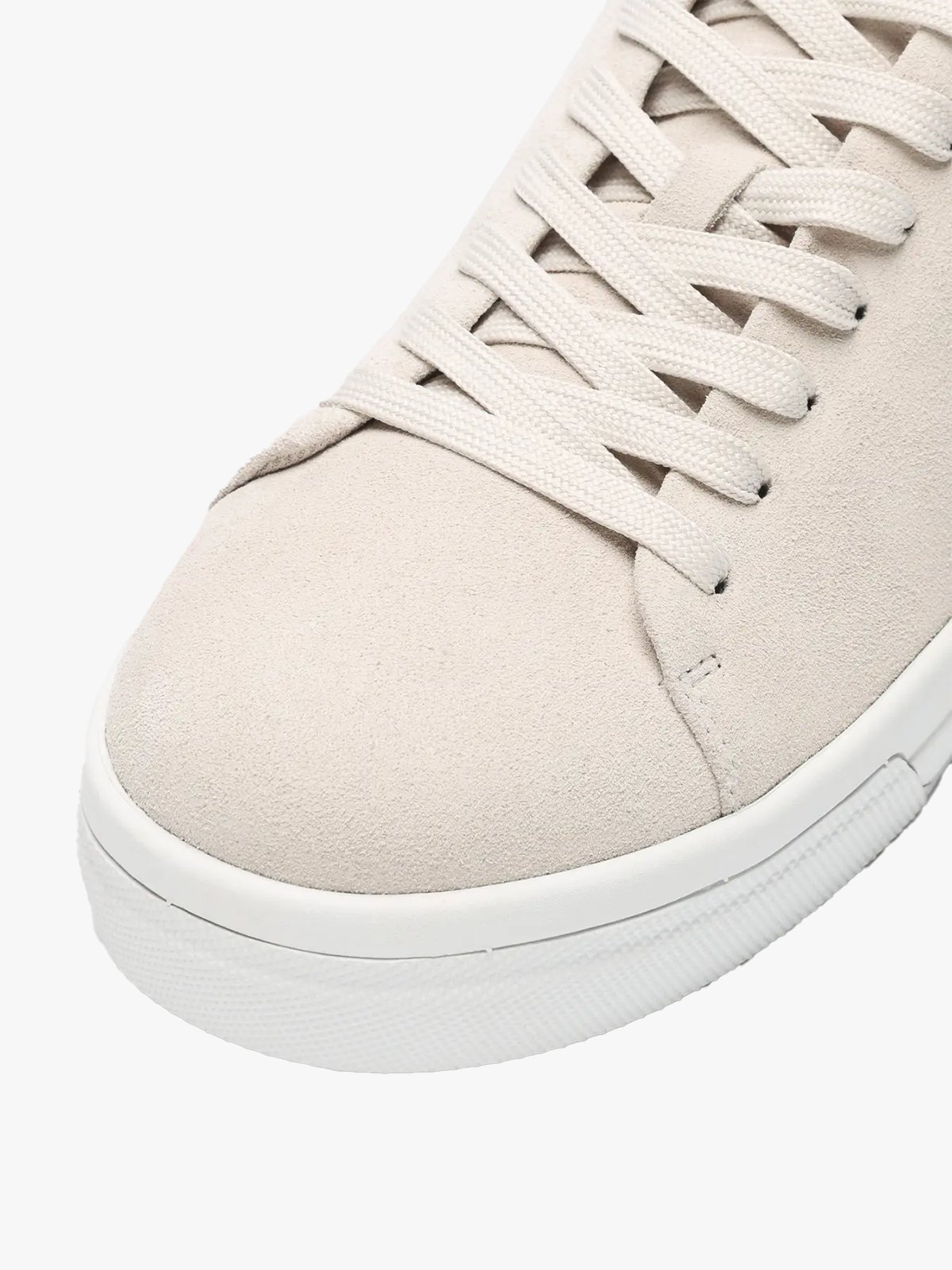 Selected Homme David Chunky Suede Sneaker 2.0 White