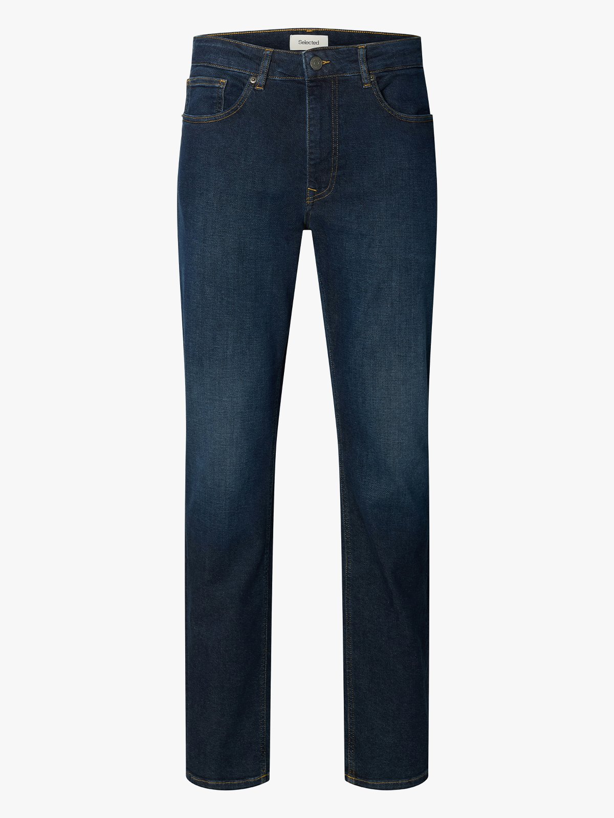 Selected Homme Slim Cleo Flex Jeans Dark Blue Denim