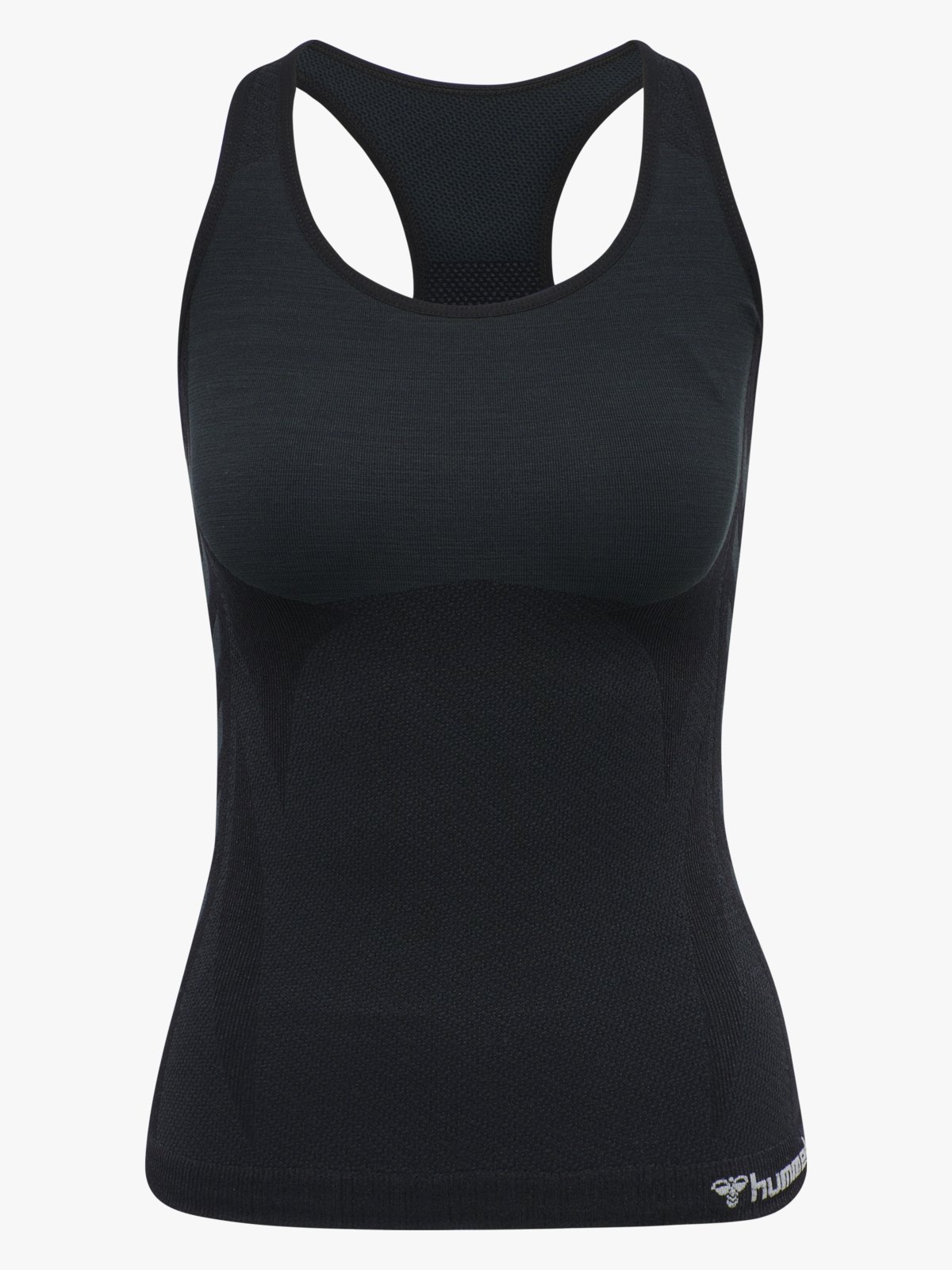Hummel Clea Seamless Top Black Melange