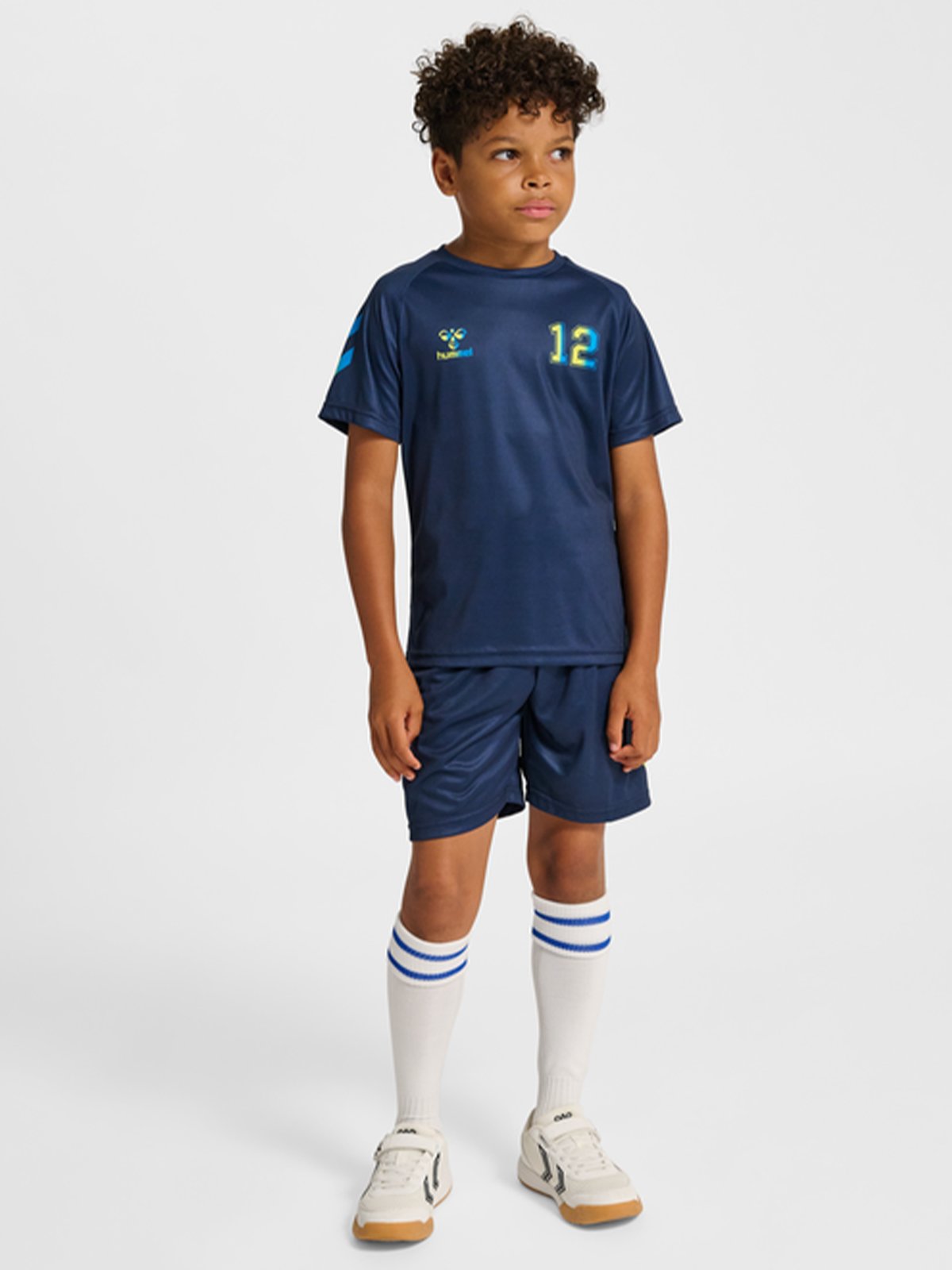 Hummel Shimmer Set Dress Blues / Limeade