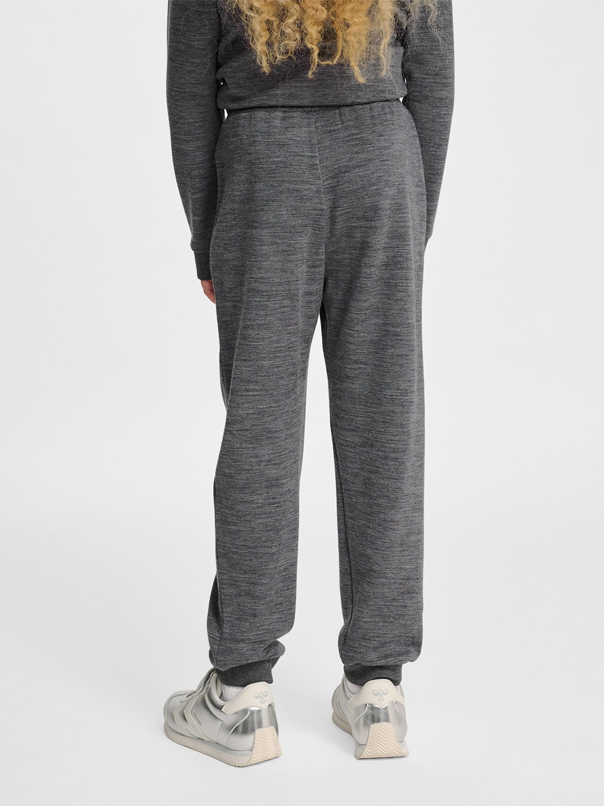 Hummel Junior Wool Pants Bee Dark Grey Melange