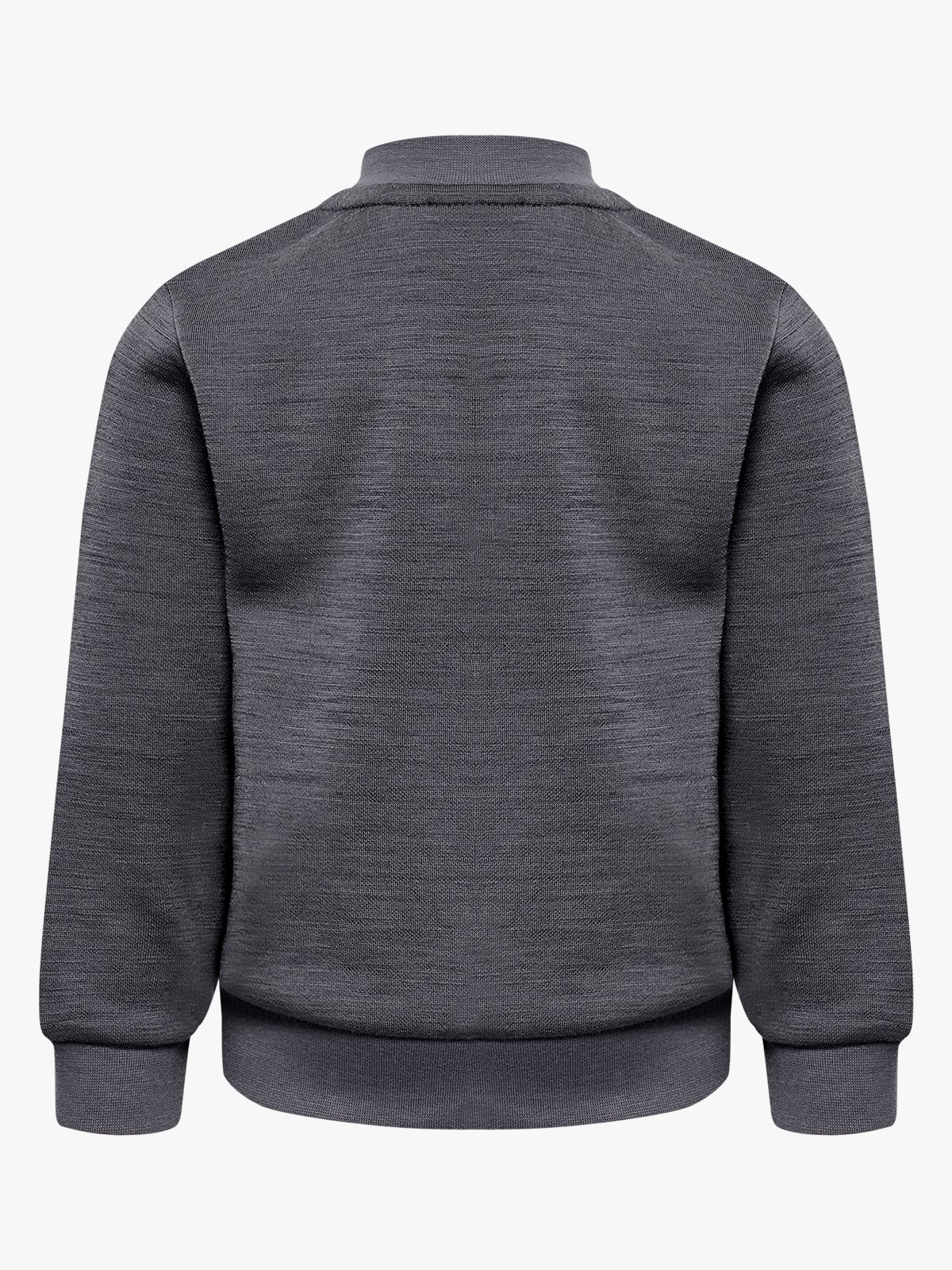 Hummel Mini Wool Zip Jacket Bee Dark Grey Melange