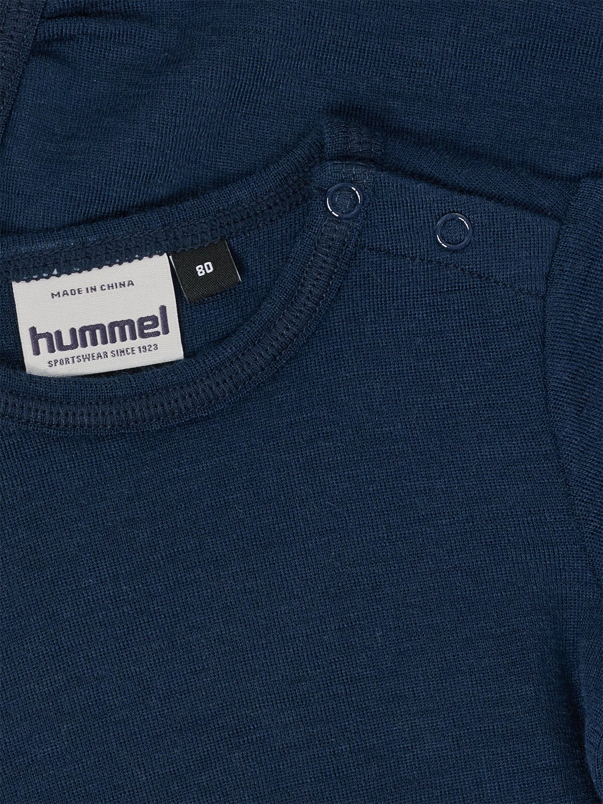 Hummel Mini Wool Rib Body Long Sleeve Dress Blues
