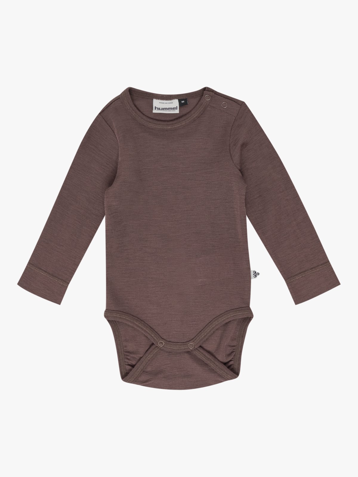 Hummel Mini Wool Rib Body Long Sleeve Twilight Mauve