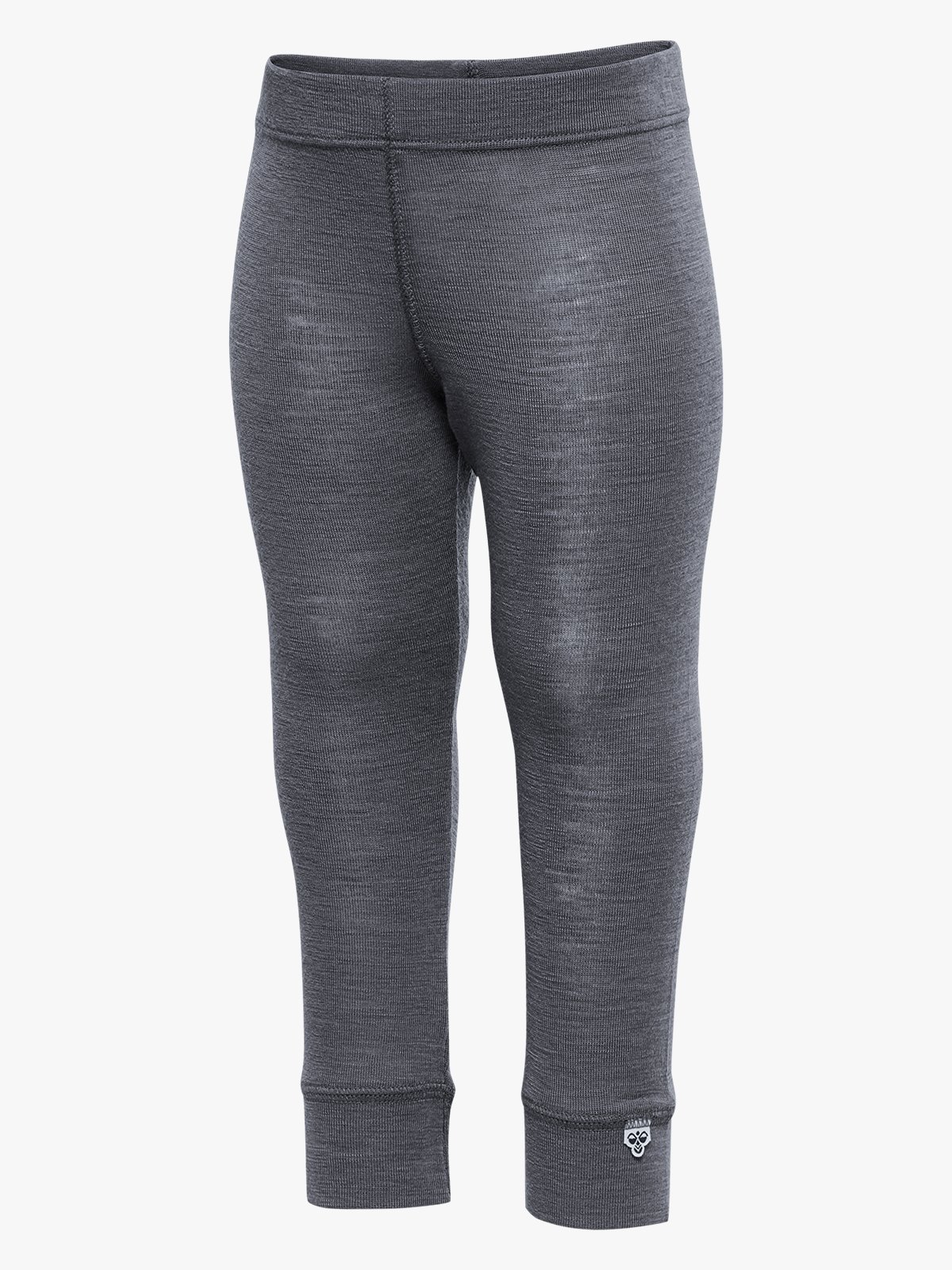 Hummel Mini Wool Rib Tights Grey Melange