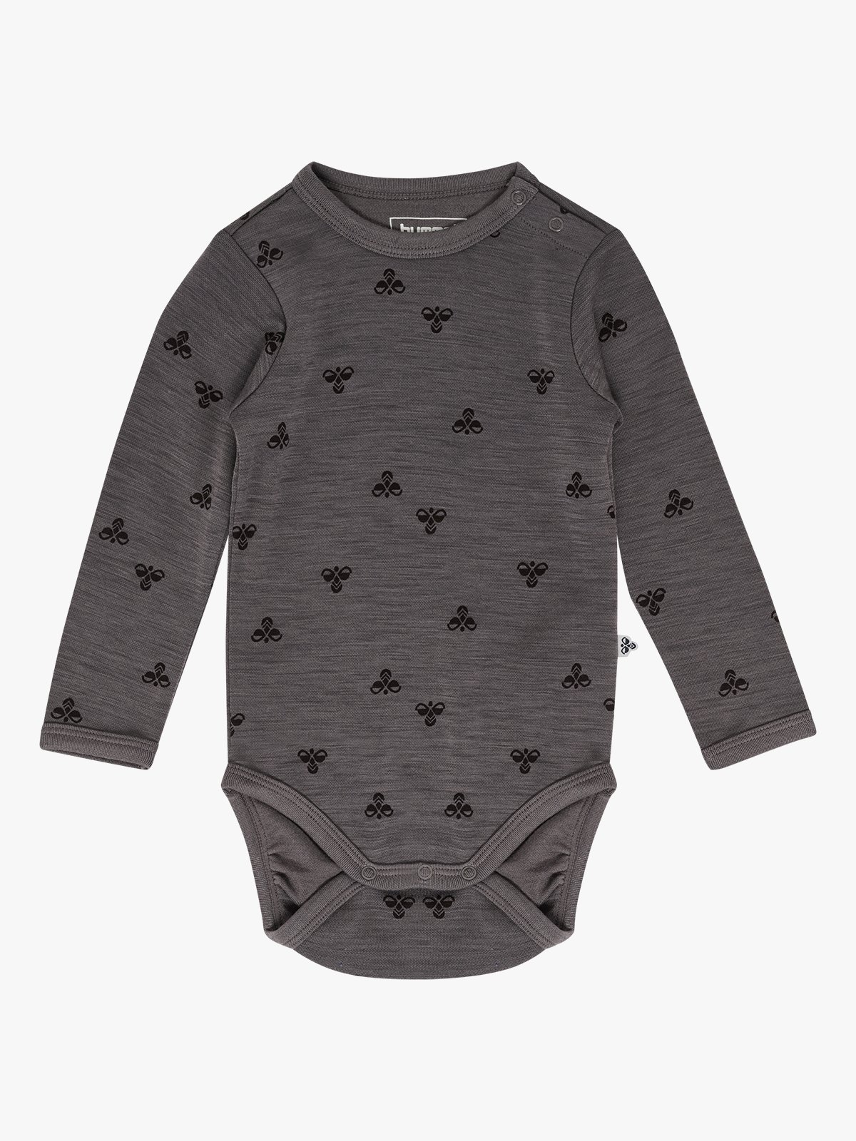 Hummel Mini Wool Body Long Sleeve Charcoal Grey