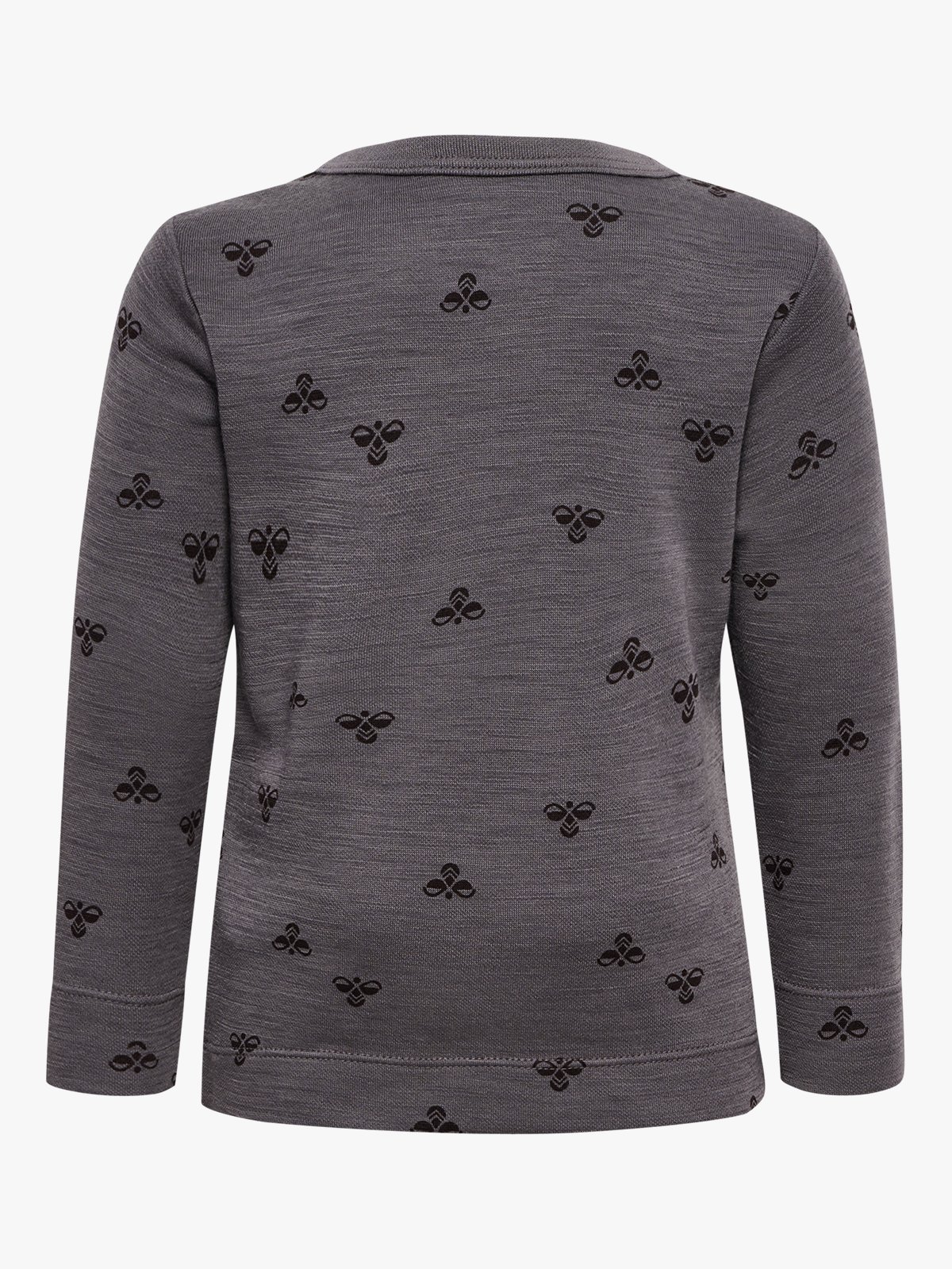 Hummel Mini Wool T-Shirt Long Sleeve Charcoal Grey