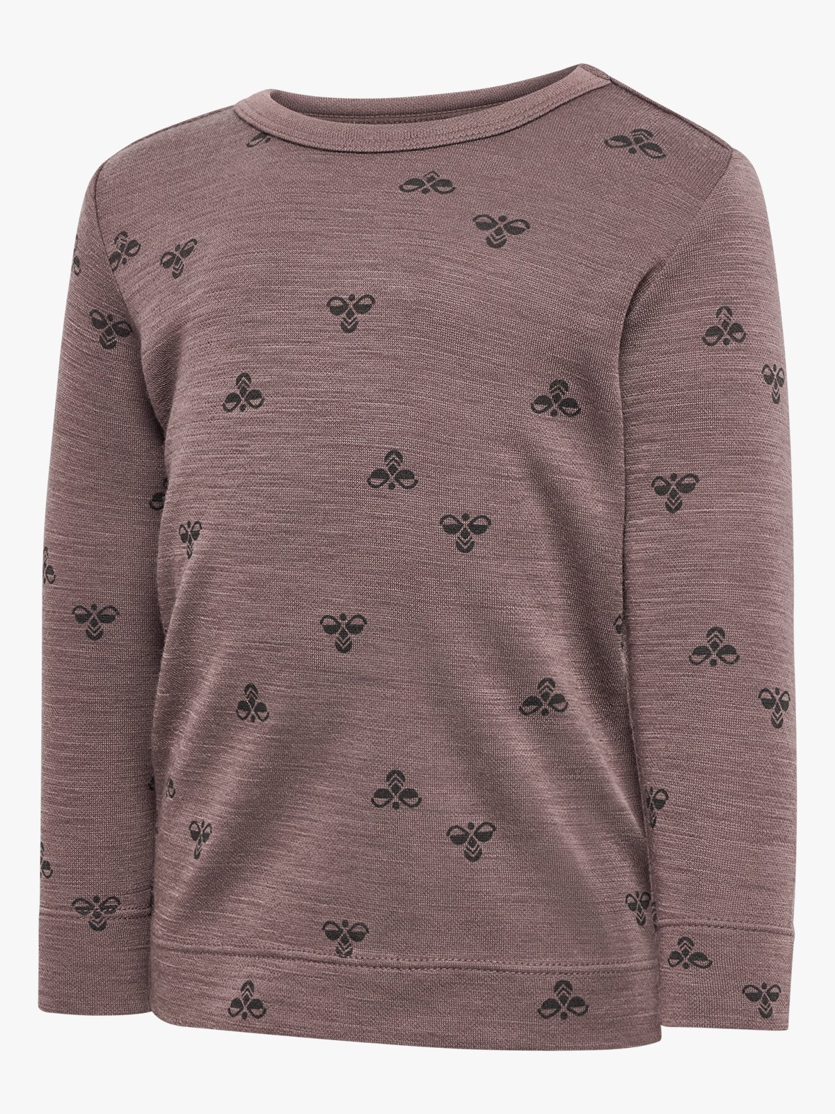 Hummel Mini Wool T-Shirt Long Sleeve Twilight Mauve
